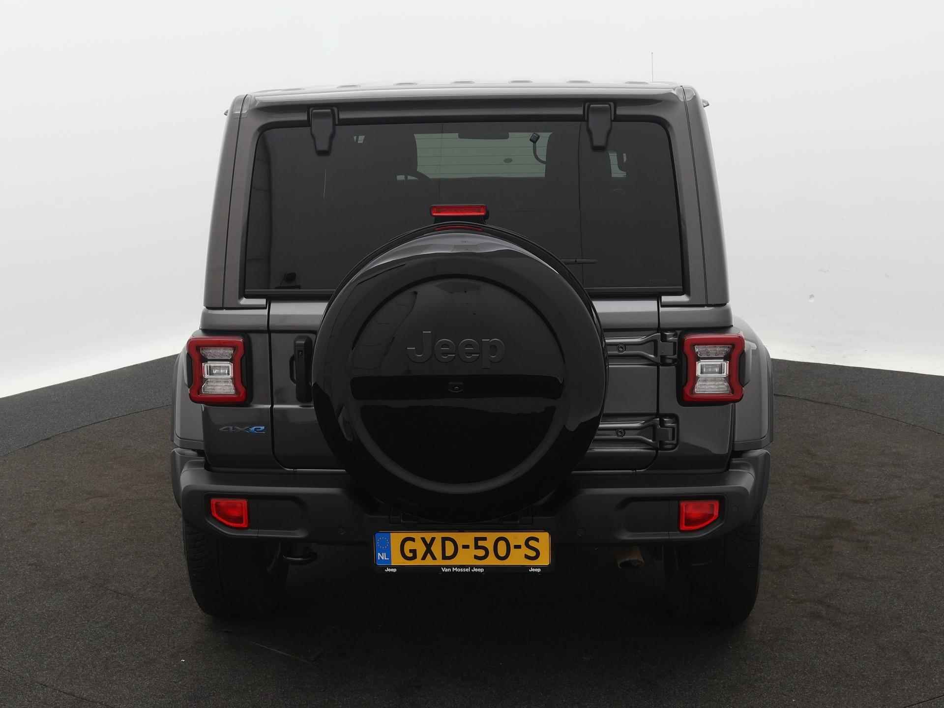 Jeep Wrangler Unlimited 4xe 380 Sahara | Lederen Bekleding | Stoel + Stuurverwarming | Off Road Camera | Navigatie | Apple Carplay | Alpine Premium Audio | - 11/15