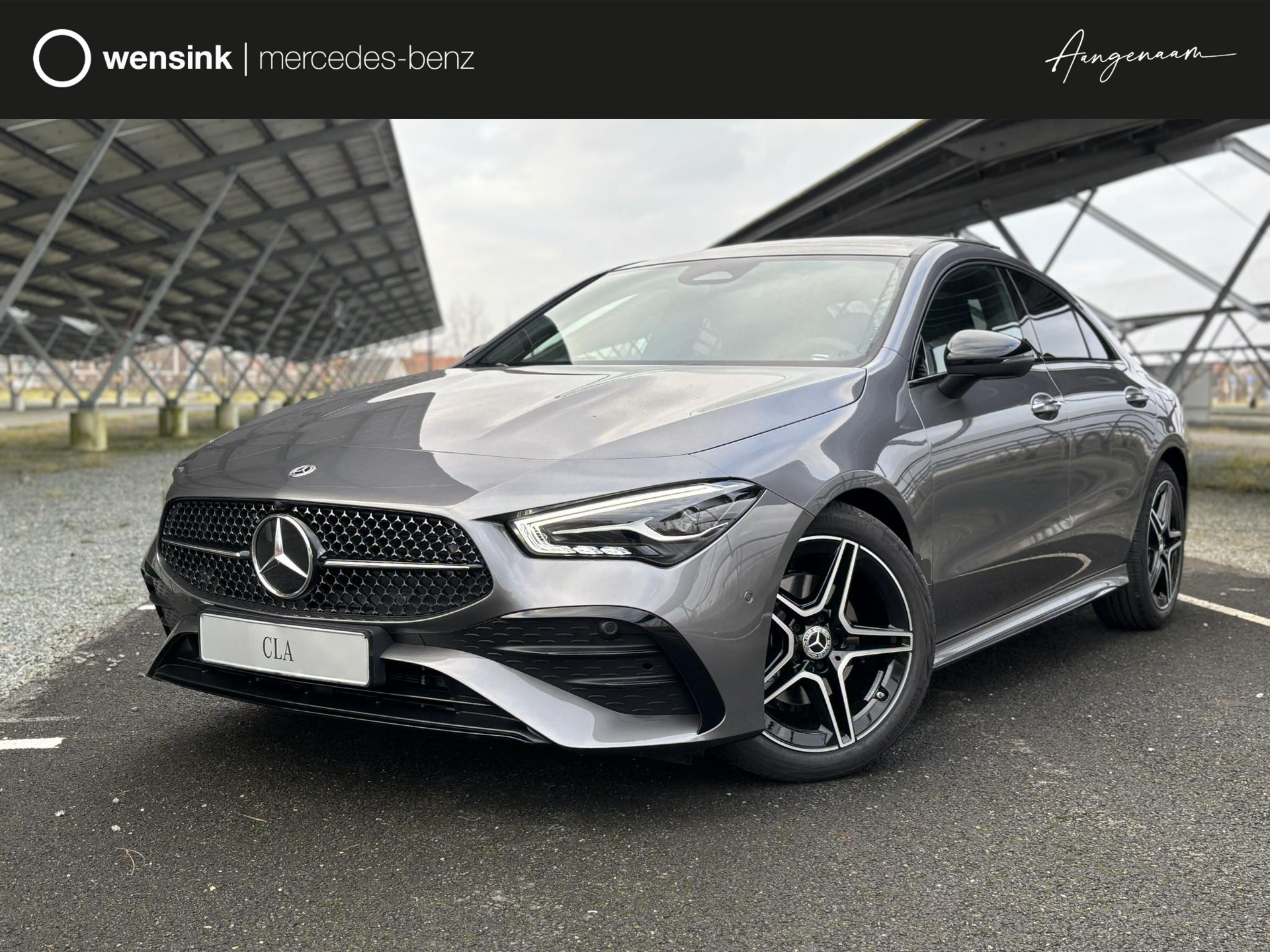 Mercedes-Benz CLA 180 Star Edition AMG Line | Panoramadak | 18-Inch | Nightpakket | Sfeerverlichting |  Keyless-Go | DAB+ |