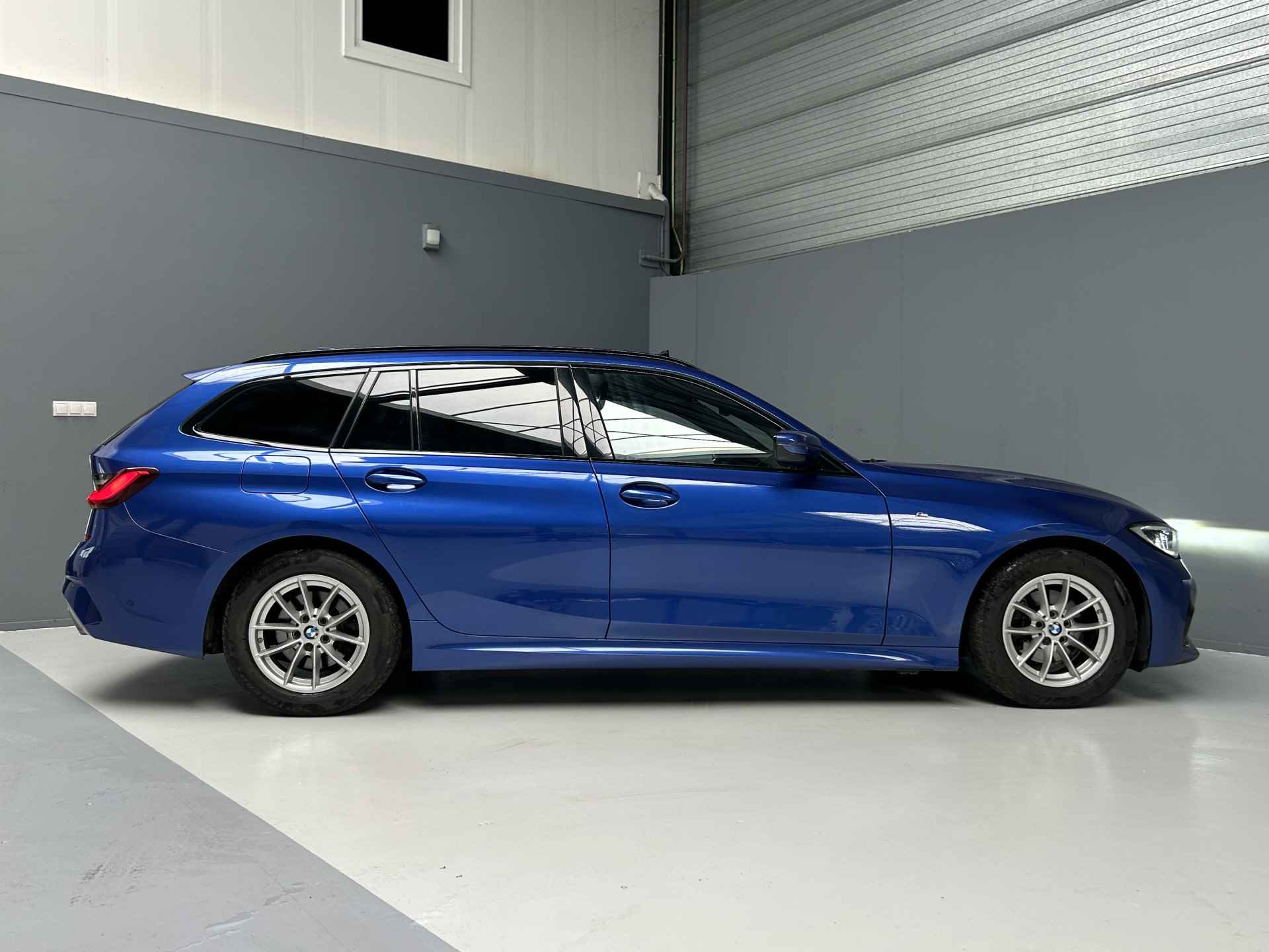 BMW 3 Serie Touring 318d M-Sport Portimao Blue|HUD|Pano|Leder|LED - 7/37