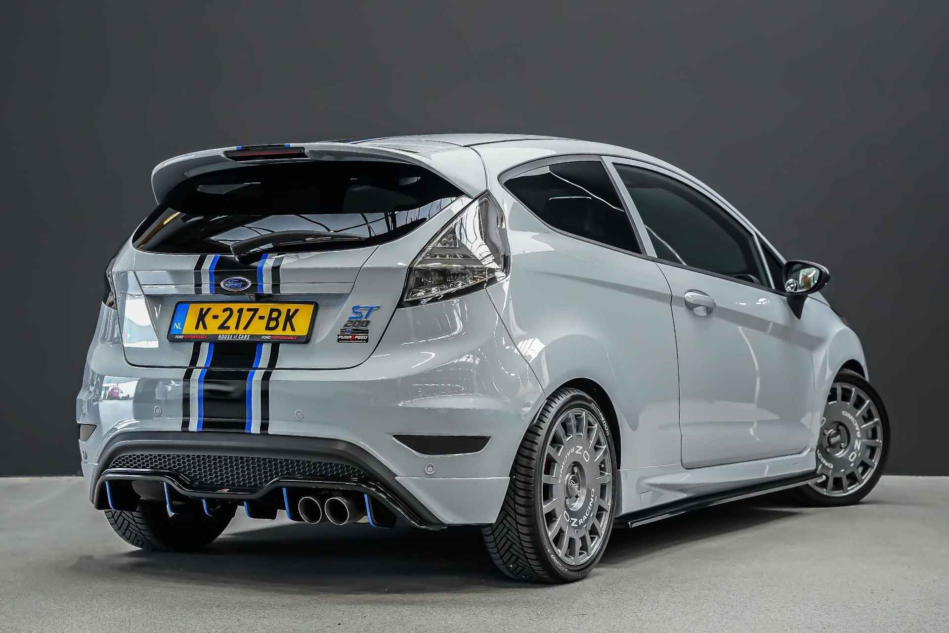 Ford Fiesta ST-200 |Milltek|Maxton|Cruise control|Parkeercamera en sensoren|Navigatie|Bluetooth|17" O.Z Racing| - 2/37