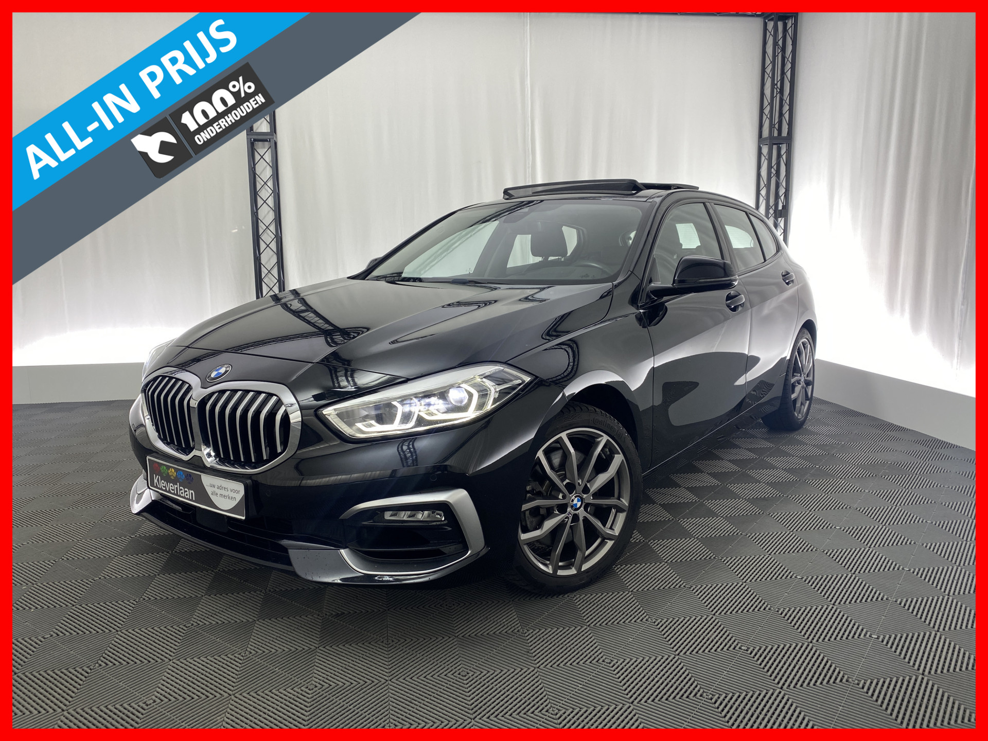 BMW 1-serie 120i High Executive Automaat | Apple Carplay | Navi | Pano-Dak | Head-up | Trekhaak |