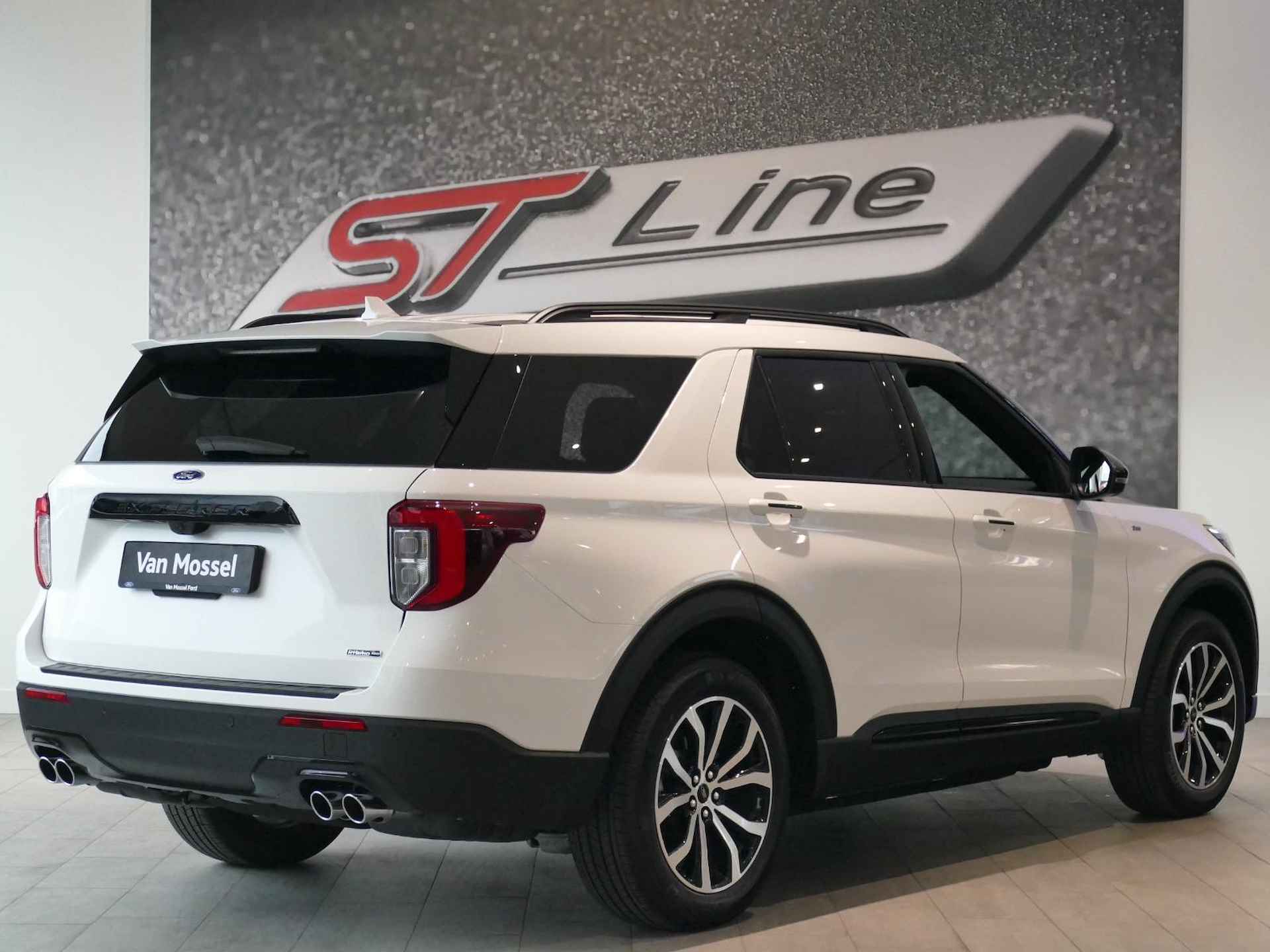 Ford Explorer 3.0 V6 EcoBoost PHEV ST-Line | €10.000,00 KORTING!! | DIRECT UIT VOORRAAD | TREKHAAK | STAR WHITE | - 5/75