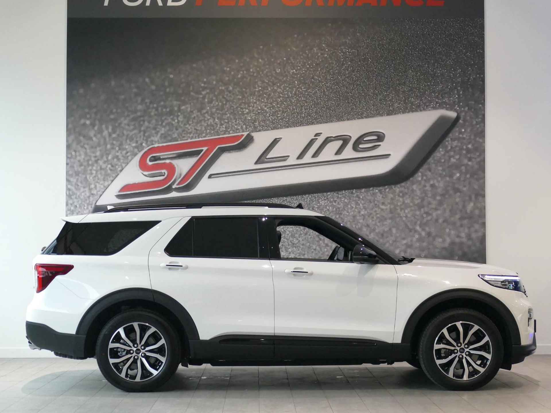 Ford Explorer 3.0 V6 EcoBoost PHEV ST-Line | €10.000,00 KORTING!! | DIRECT UIT VOORRAAD | TREKHAAK | STAR WHITE | - 6/75