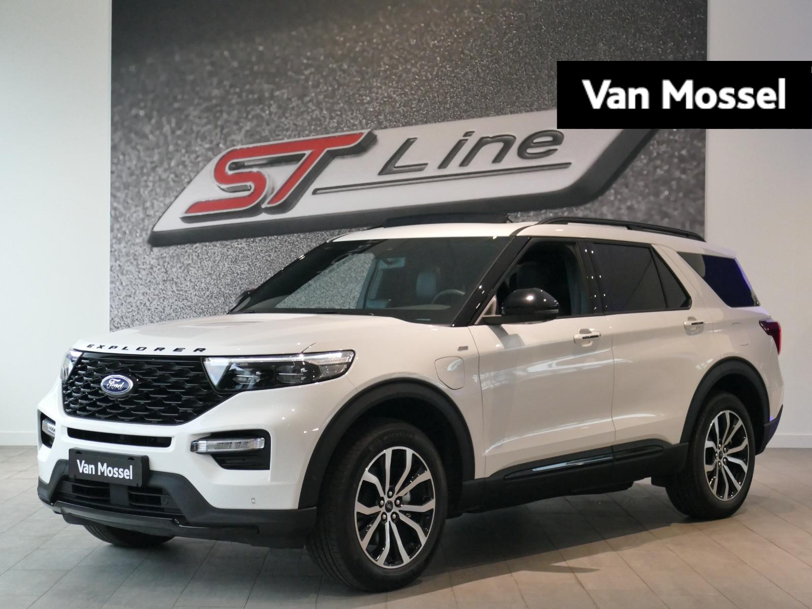 Ford Explorer 3.0 V6 EcoBoost PHEV ST-Line | €10.000,00 KORTING!! | DIRECT UIT VOORRAAD | TREKHAAK | STAR WHITE |