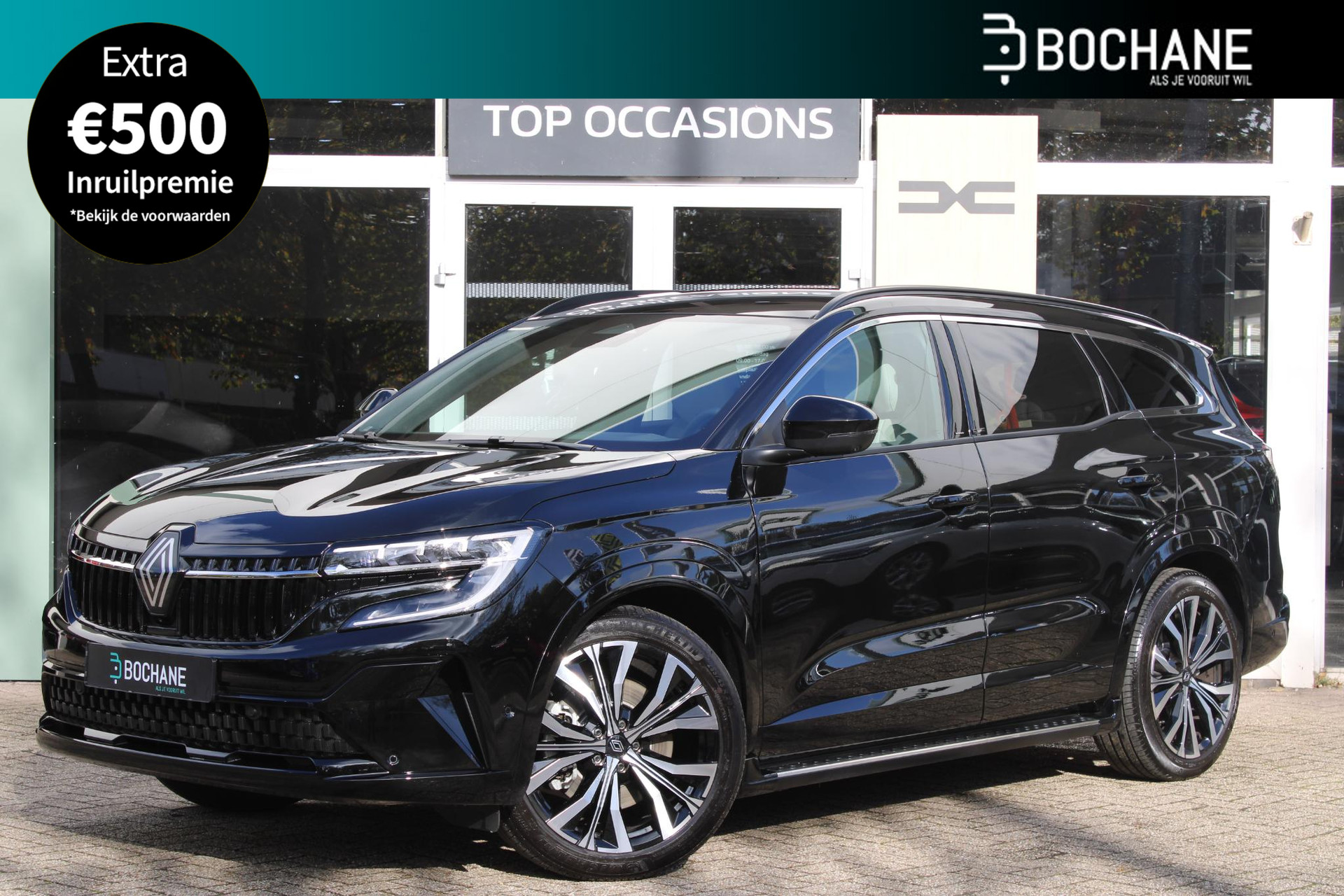 Renault Espace 1.2 E-Tech Hybrid 200 iconic 7p. | Head up display | Panorama dak | Harman Kardon | Lederen bekleding