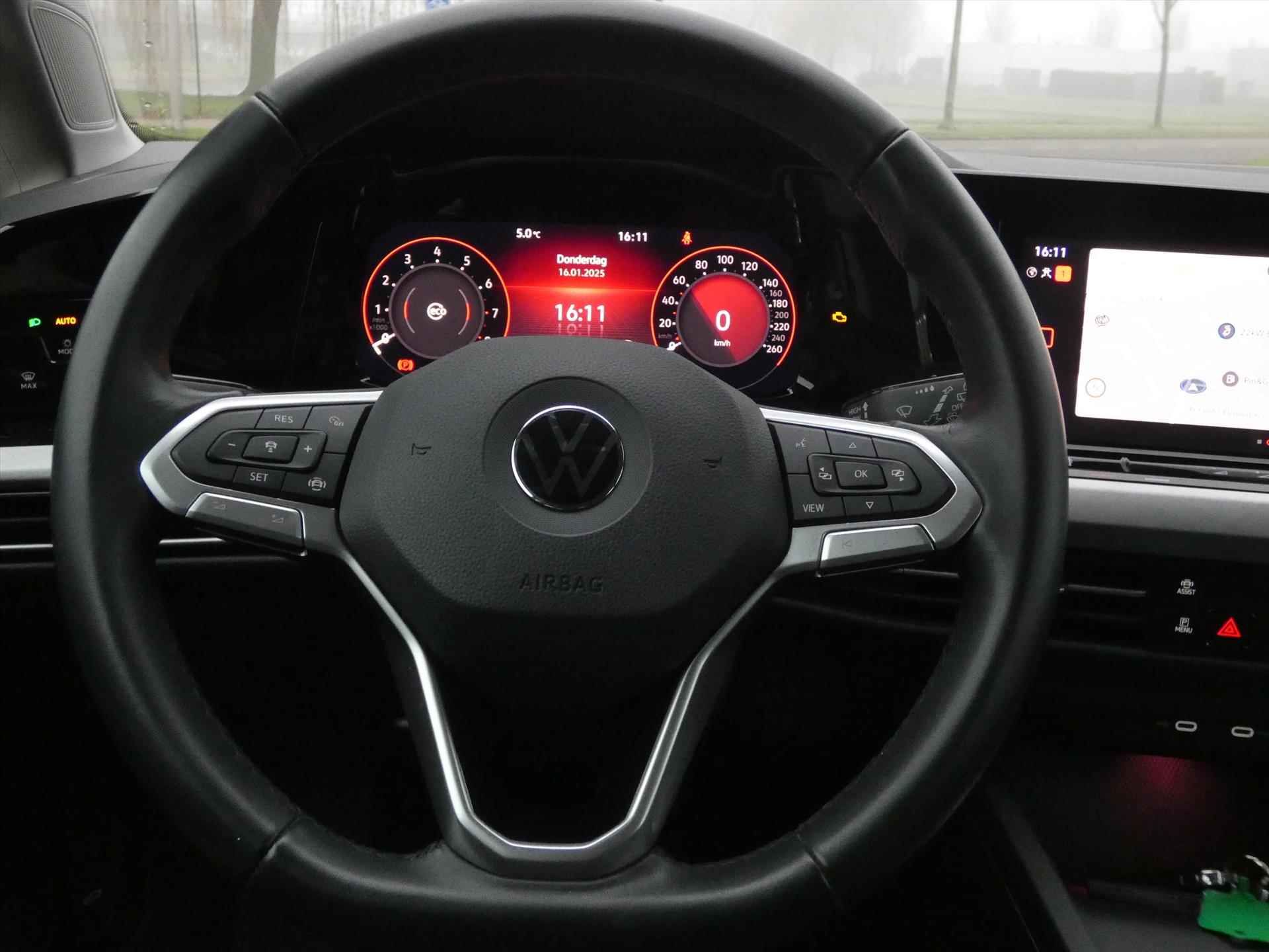 VOLKSWAGEN Golf 1.0 eTSI 110pk 7-DSG Life Lounge | Carplay + Navigatie | - 13/40