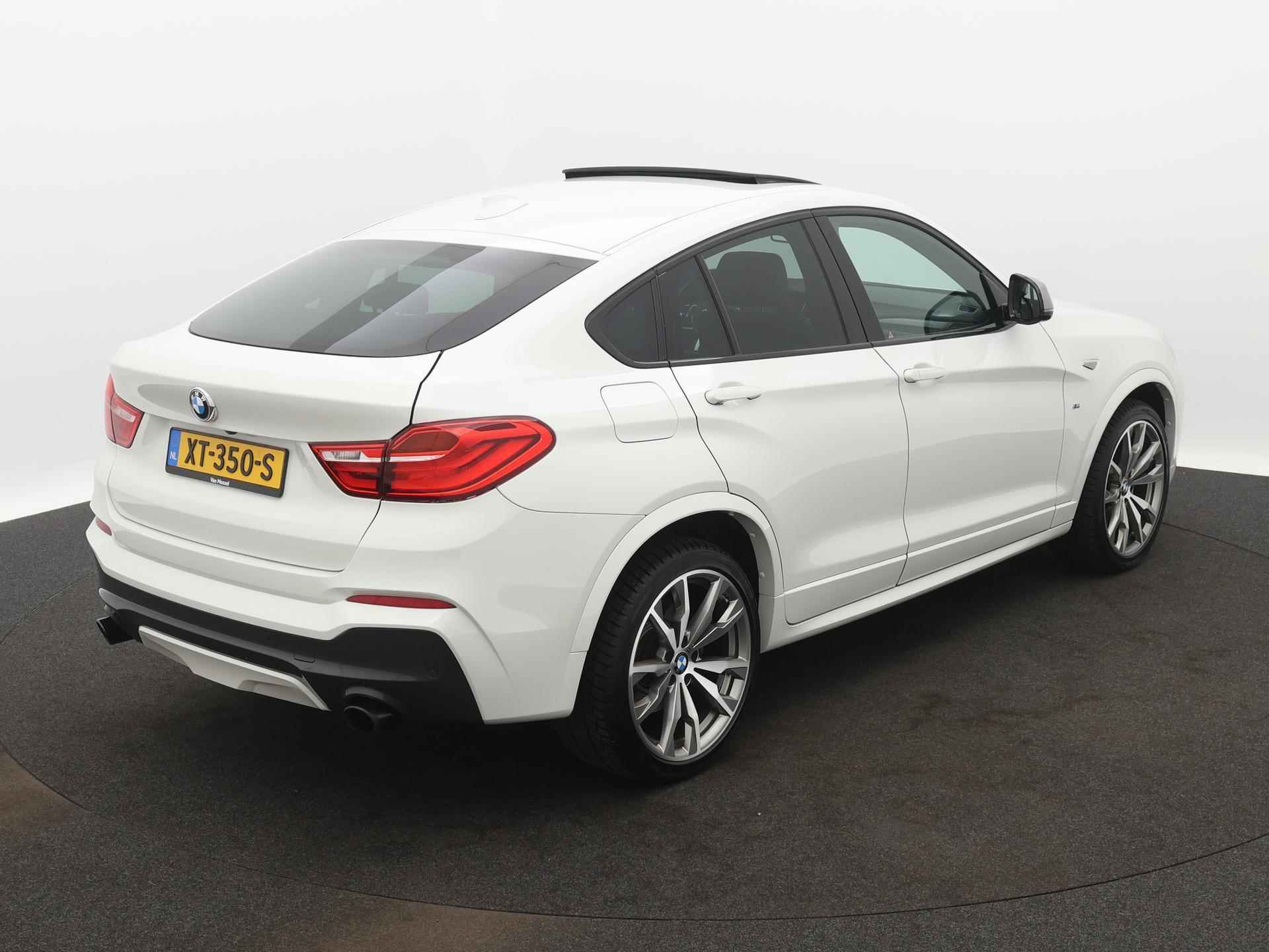 BMW X4 M40i High Executive | 360 PK | SCHUIFDAK | LEDER | HARMAN-KARDON AUDIO | ELEKTRISCHE BESTUURDERSSTOEL MET GEHEUGEN | ADAPTIVE CRUISE CONTROL | NAVIGATIE | ACHTERUITRIJCAMERA | ELEKTRISCHE ACHTERKLEP | WEGKLAPBARE TREKHAAK | - 4/21