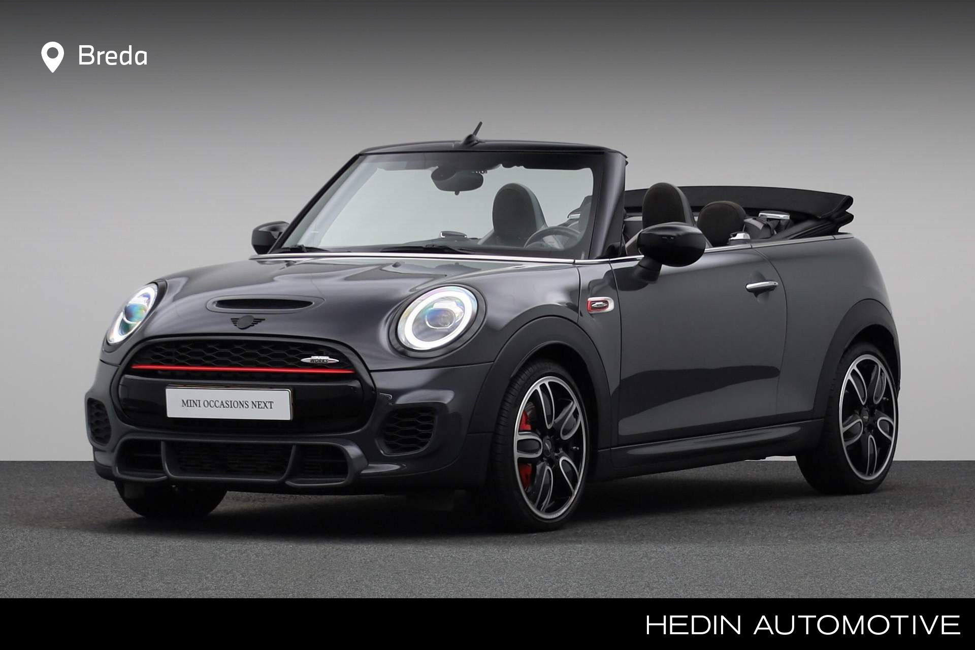 MINI Cabrio 2.0 John Cooper Works Chili | Harman-Kardon Sound System | Comfort Access | PDC Achter | Sportonderstel | ISOFIX |