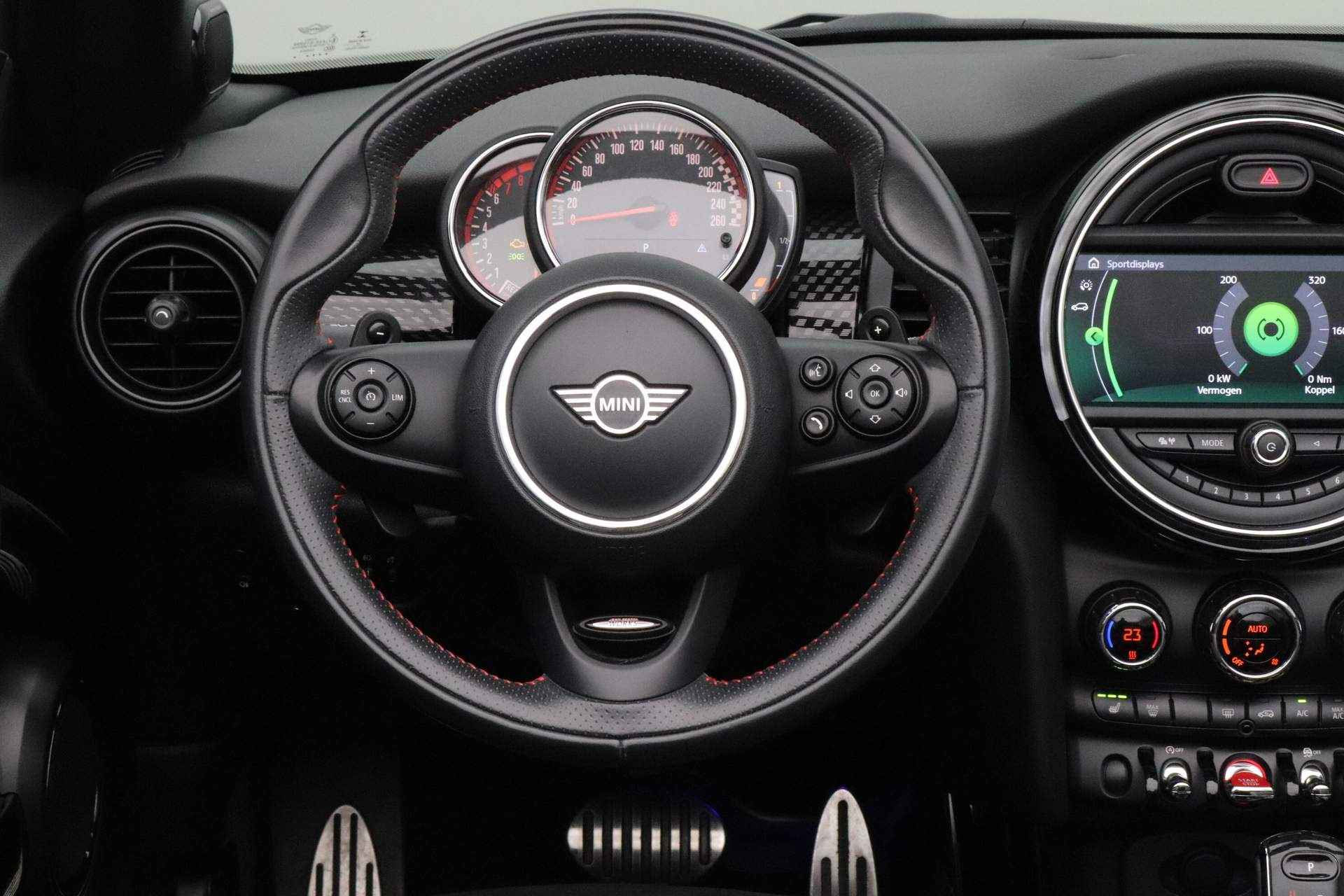 MINI Cabrio 2.0 John Cooper Works Chili | Harman-Kardon Sound System | Comfort Access | PDC Achter | Sportonderstel | ISOFIX | - 26/33