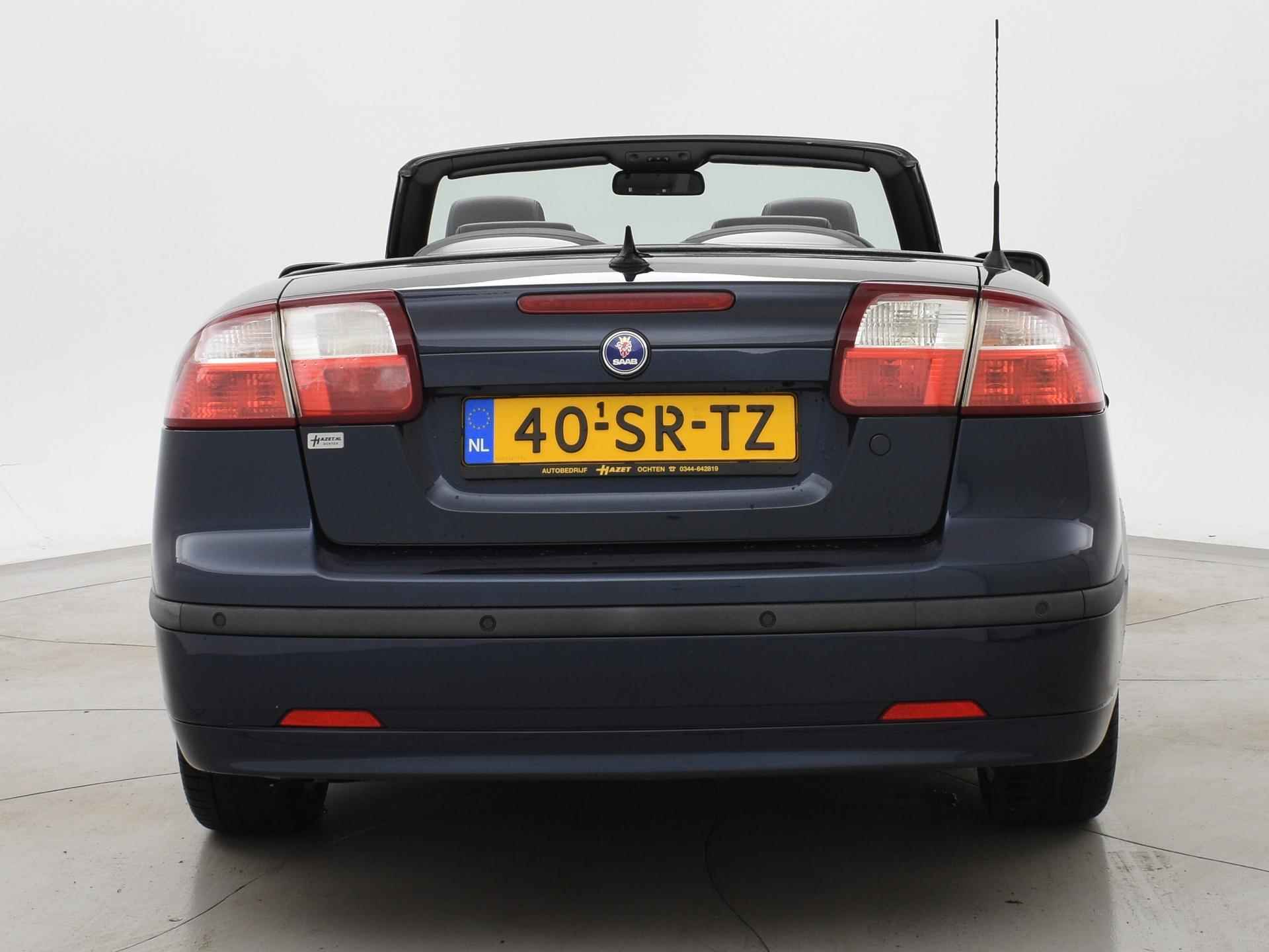 Saab 9-3 Cabrio 1.8t VECTOR + LEDER / STOELVERWARMING - 11/28