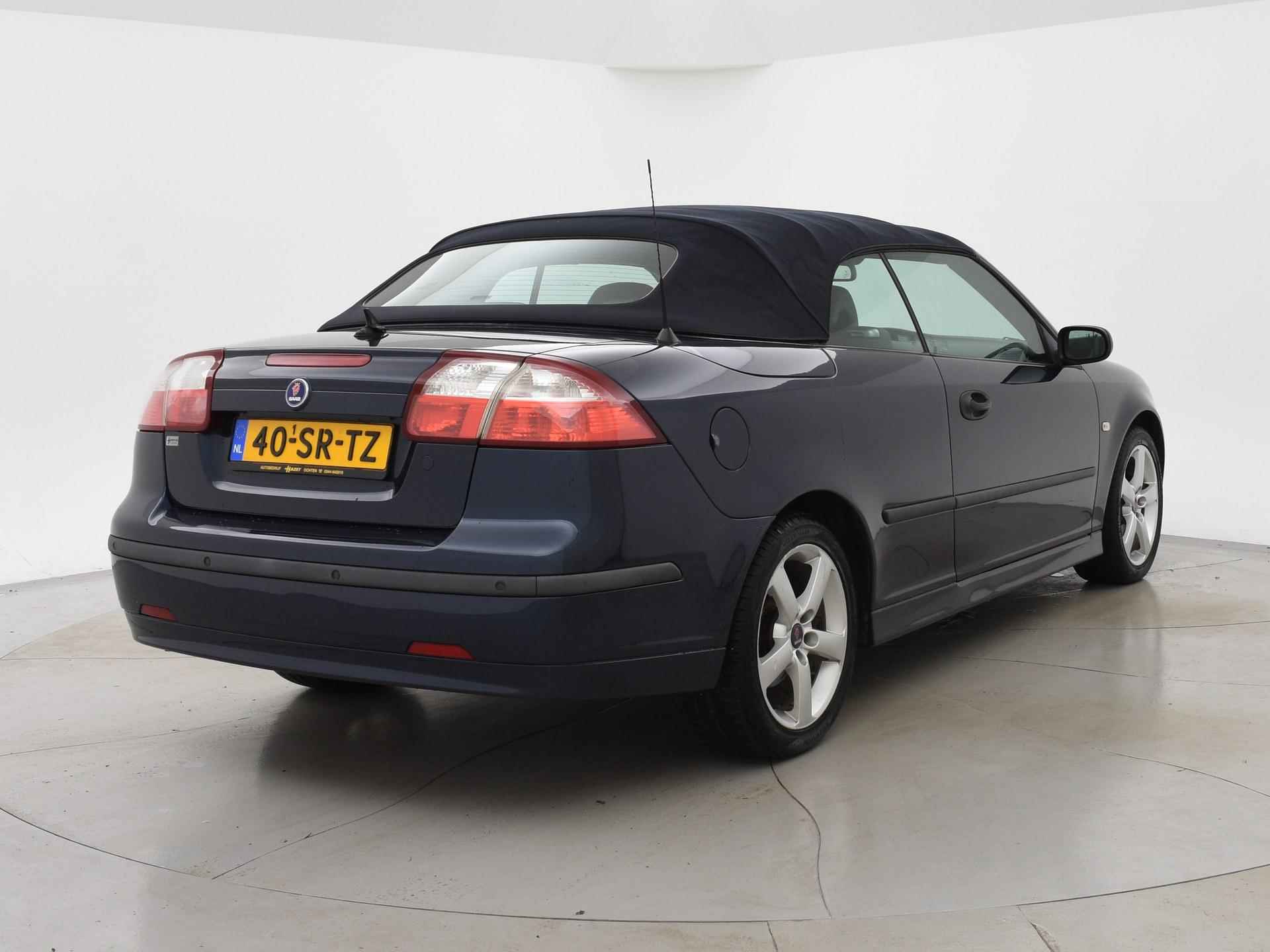 Saab 9-3 Cabrio 1.8t VECTOR + LEDER / STOELVERWARMING - 26/28