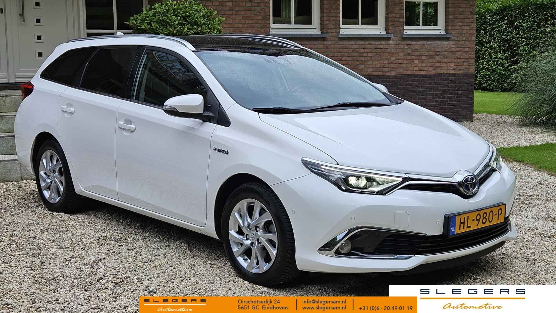 Toyota Auris 1.8 Hybrid Aspiration panoramadak half leer - 3/32