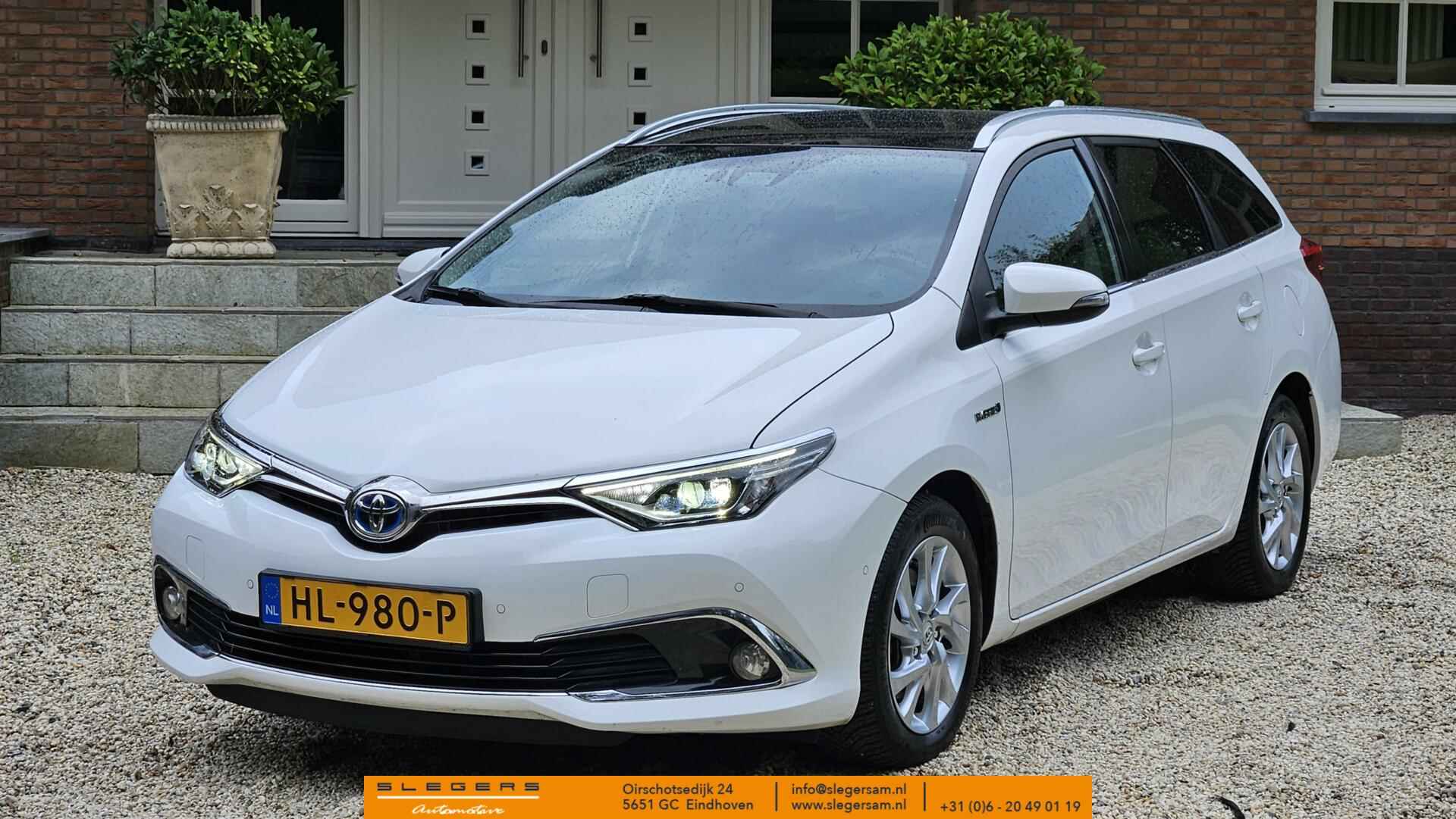 Toyota Auris 1.8 Hybrid Aspiration panoramadak half leer - 6/32