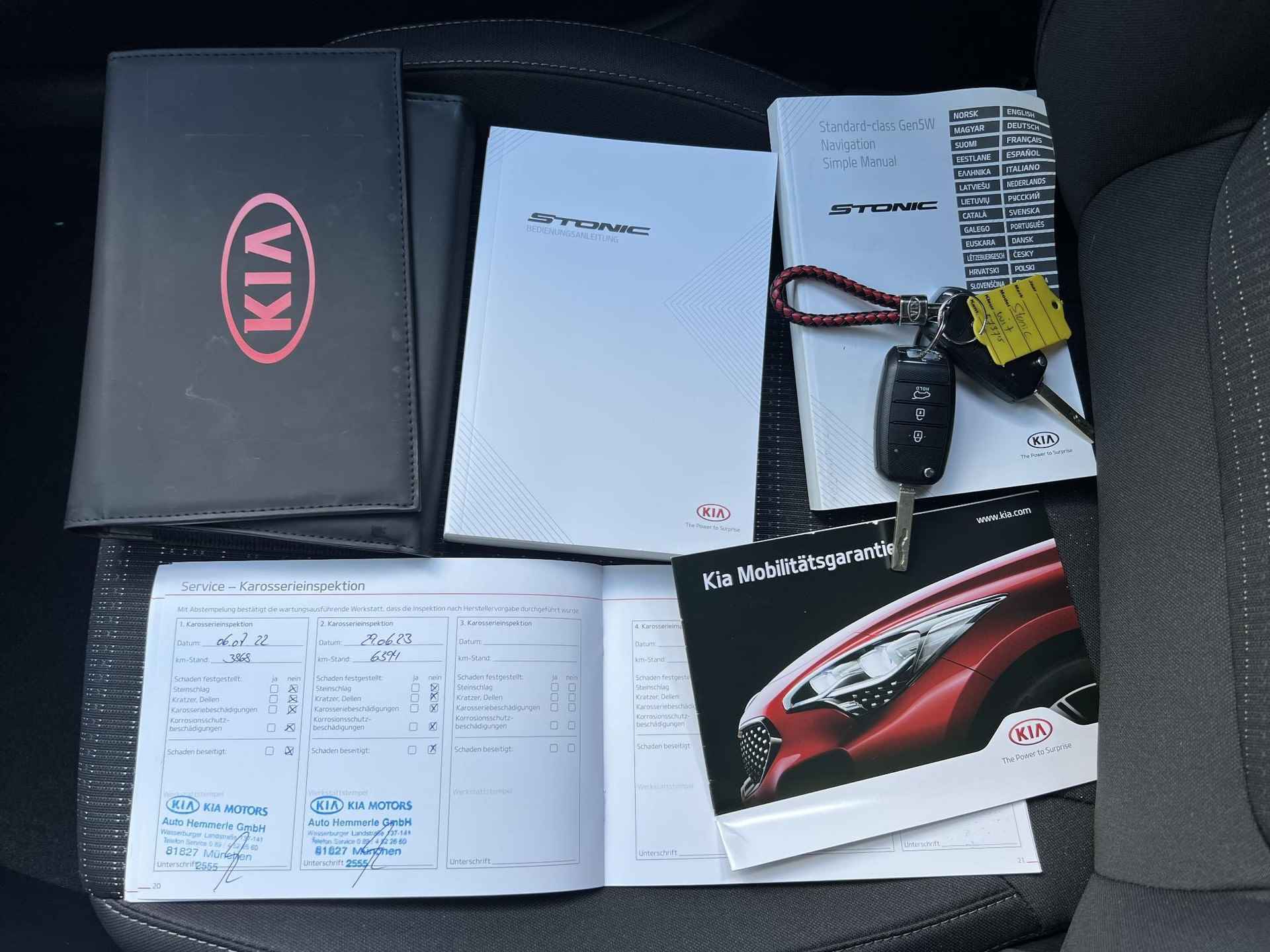 Kia Stonic 1.0 T-GDi MHEV DynamicPlusLine Automaat / Fabriekgarantie tot 26-07-2028 / Navigatie / Achteruitrijcamera / Stuur Verwarming / Stuur verwarming / Cruise Control - 8/29