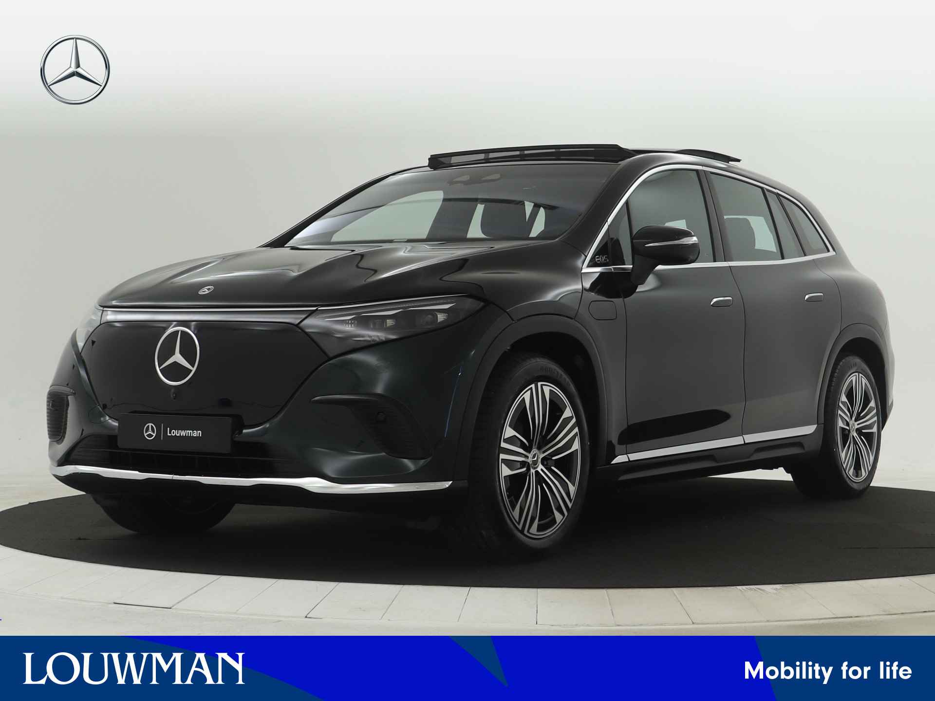 Mercedes-Benz EQS SUV 450 4MATIC Luxury Line 108 kWh | Akoestiekcomfortpakket | Trekhaak | Premium pakket | USB-pakket plus | DIGITAL LIGHT | Burmester® 3D-surround sound system | Rijassistentiepakket Plus | - 1/40