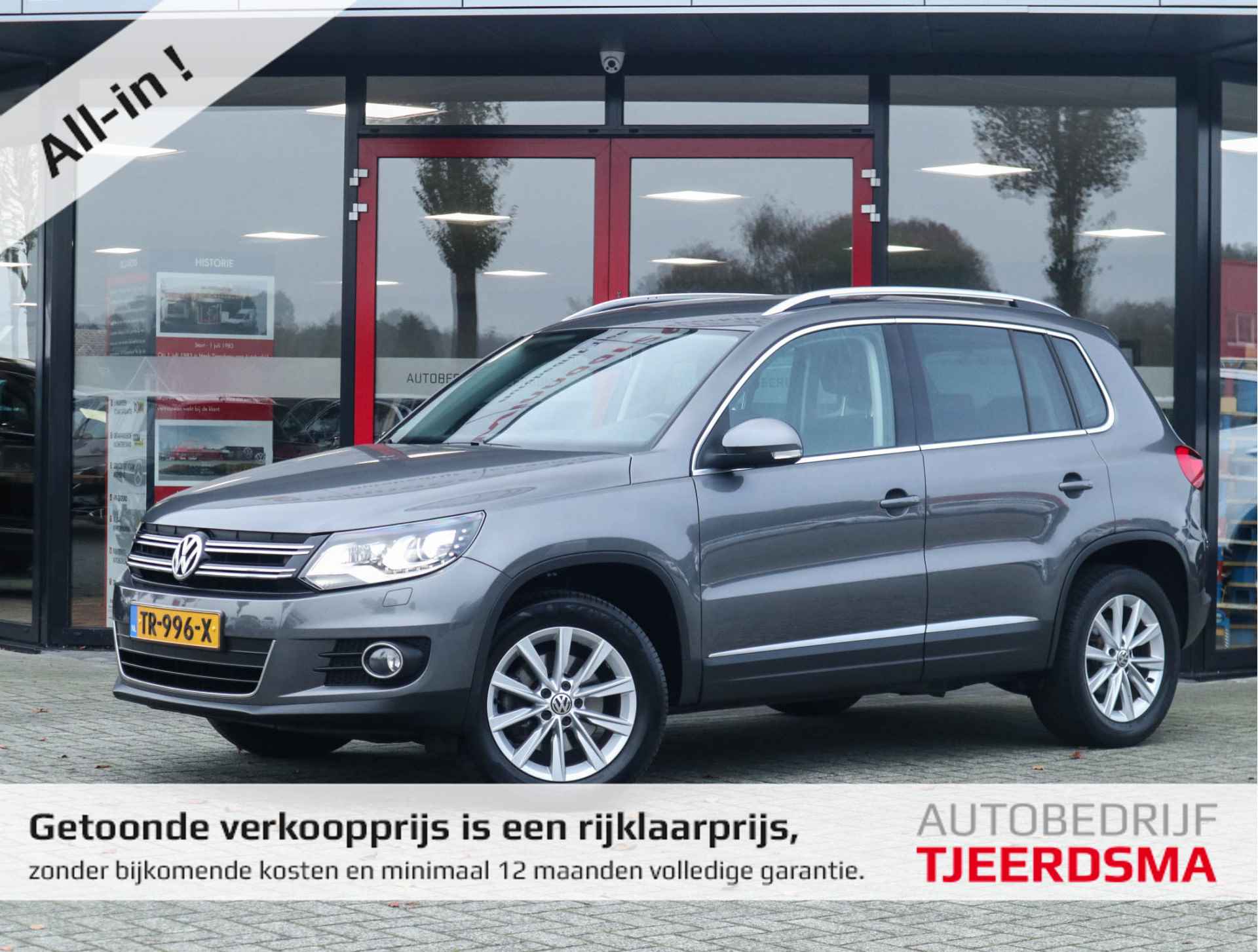 Volkswagen Tiguan 1.4 TSI Sport&Style App-Navi/Clima/Cruise/Trekhaak-Zwenkbaar - 1/29