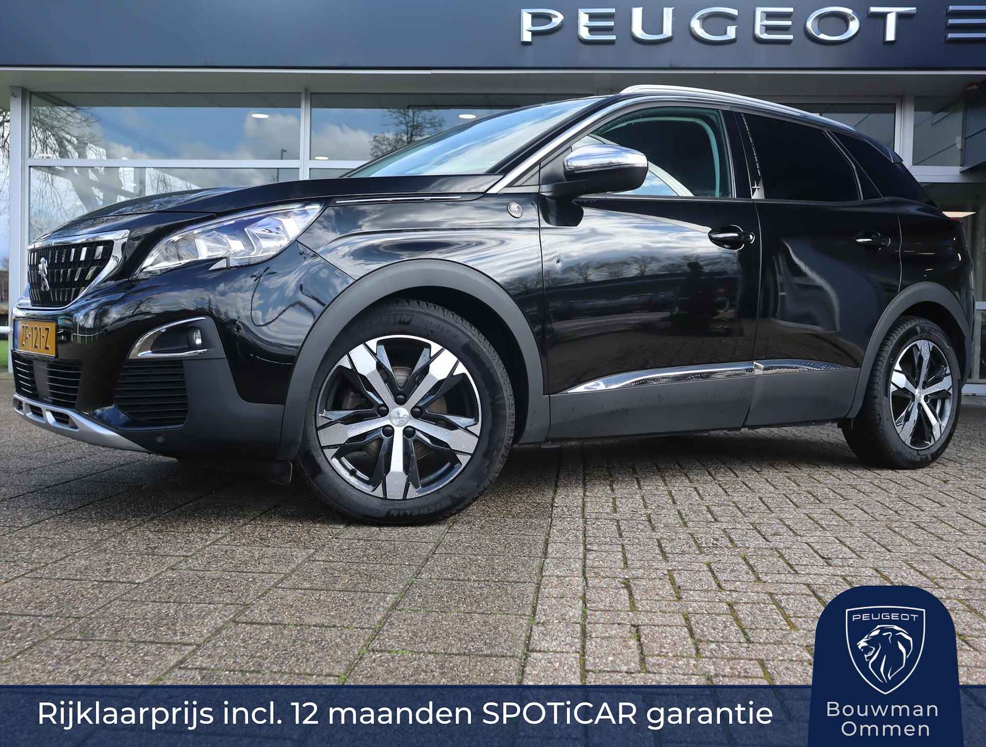 Peugeot 3008 SUV Crossway PureTech 130pk S&S, Rijklaarprijs, Navigatie Alcantara bekleding Camera Grip control - 1/56