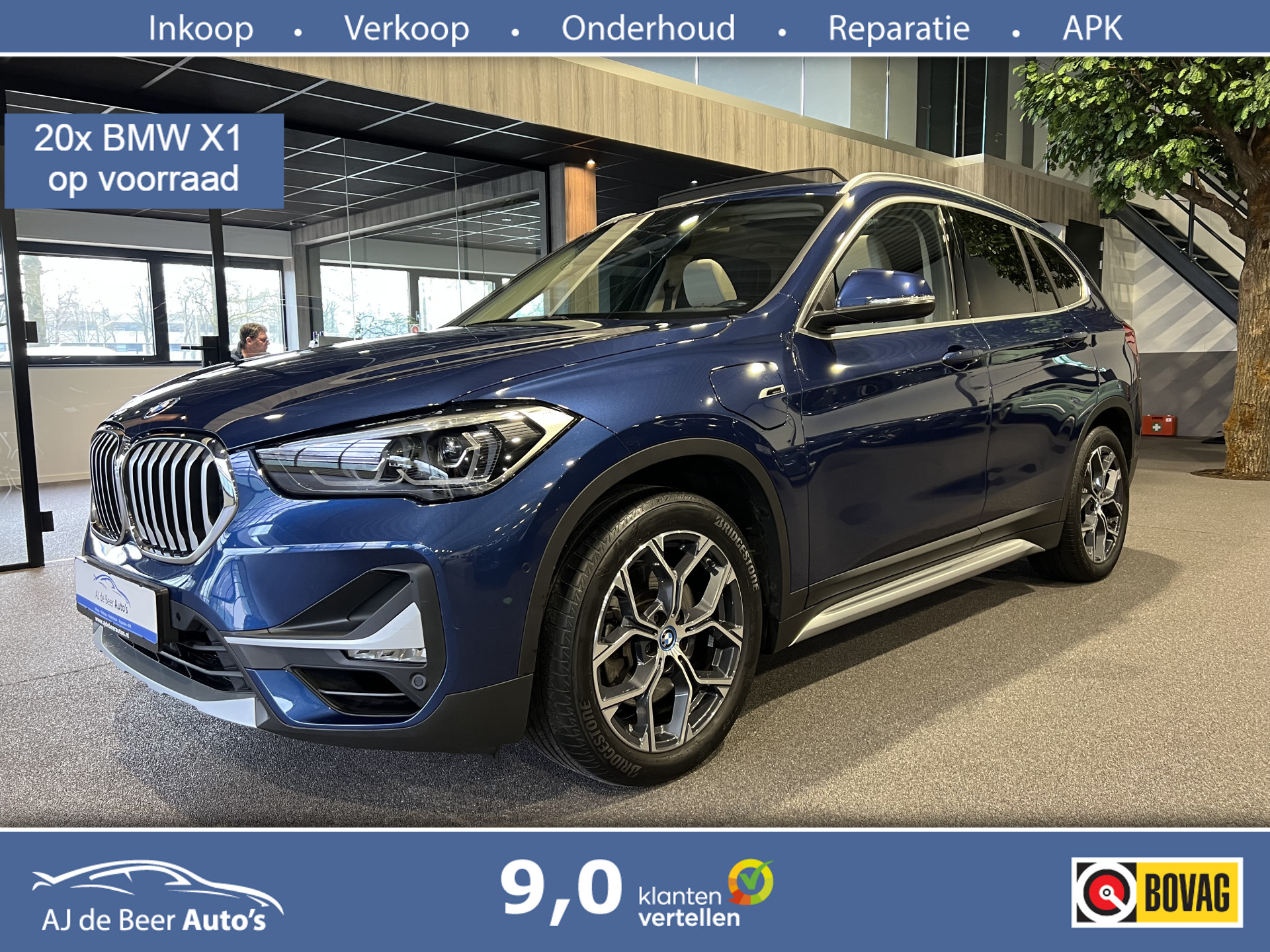 BMW X1 xDrive25e Executive Panorama | Beige leder | HUD | Trekhaak | Camera