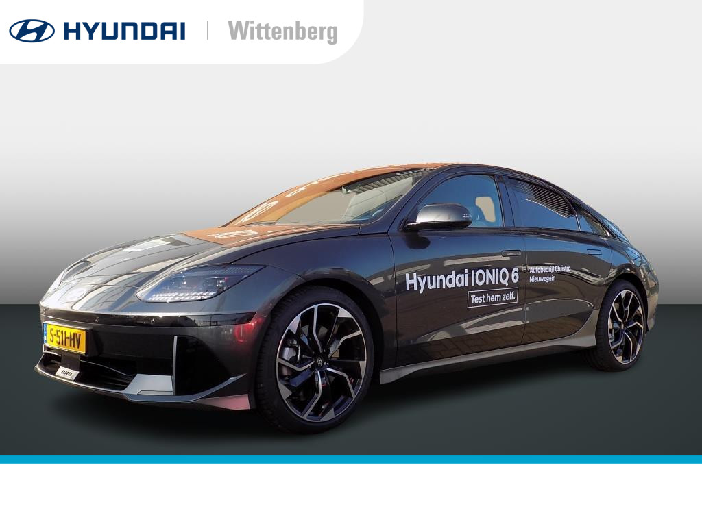 Hyundai IONIQ 6 Connect 77 kWh | 20'' velgen | Head-up display | Navigatie | Camera bij viaBOVAG.nl