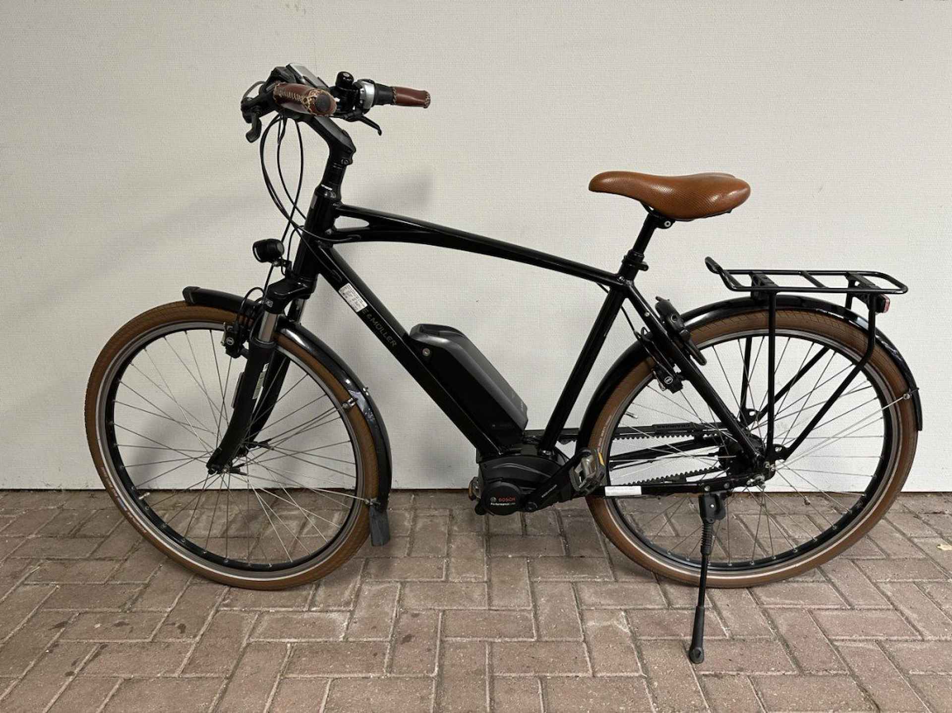 Riese & Müller Cruiser Silent Bosch PowerPack 500 Pe 2022 2503KM Heren Zwart 57cm 2022 - 1/9