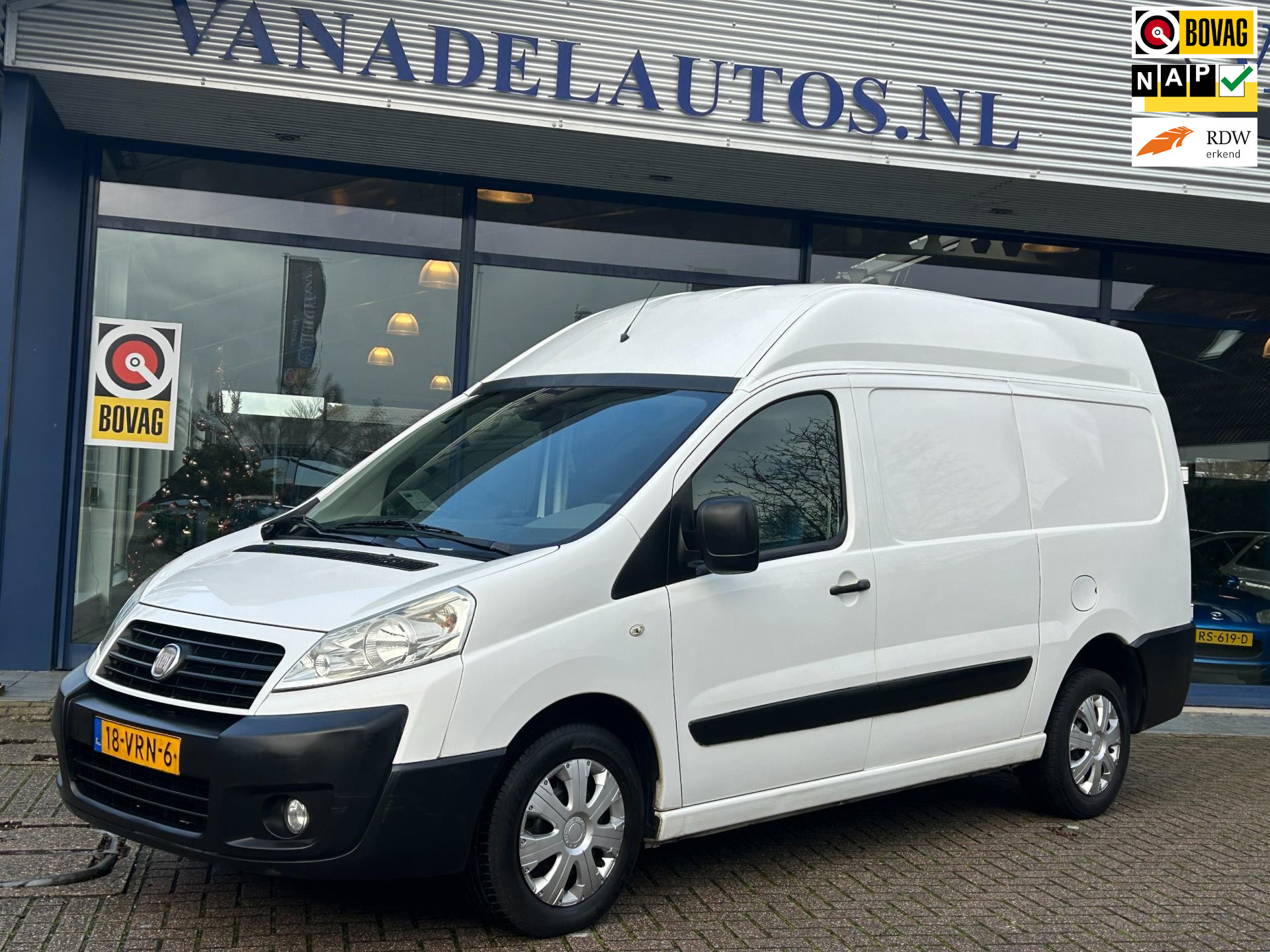 Fiat Scudo 12 1.6 MultiJet L2H2 Maxi SX Marge 3Zits Airco Cruise Park.Sens Trekhaak NAP NL-Auto Nette Staat!