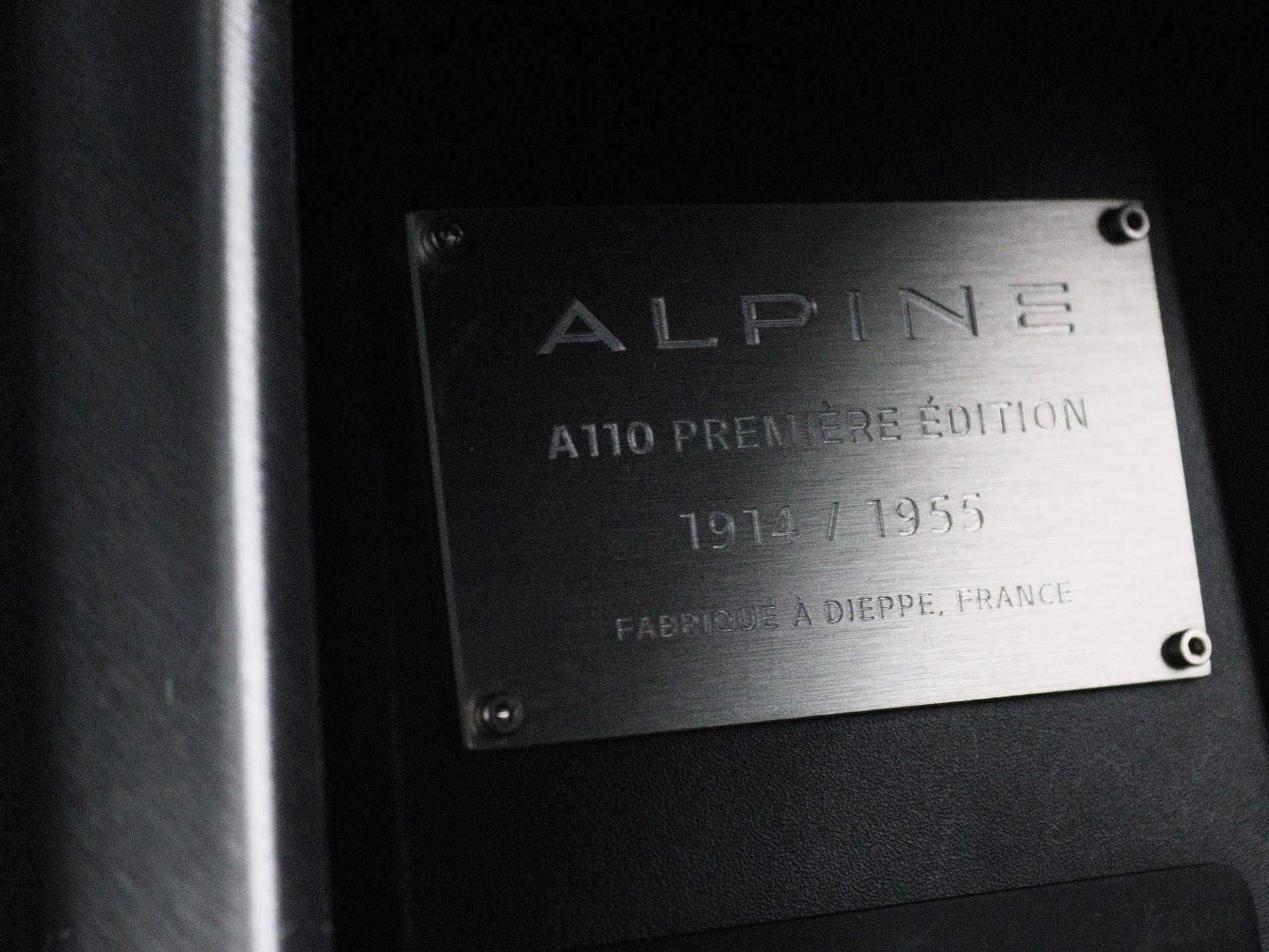ALPINE A110 Premiere Edition #1914 252pk Turbo ALL-IN PRIJS! | 1914 / 1955 | Focal-audio | Actief Sportuitlaatsysteem - 15/33