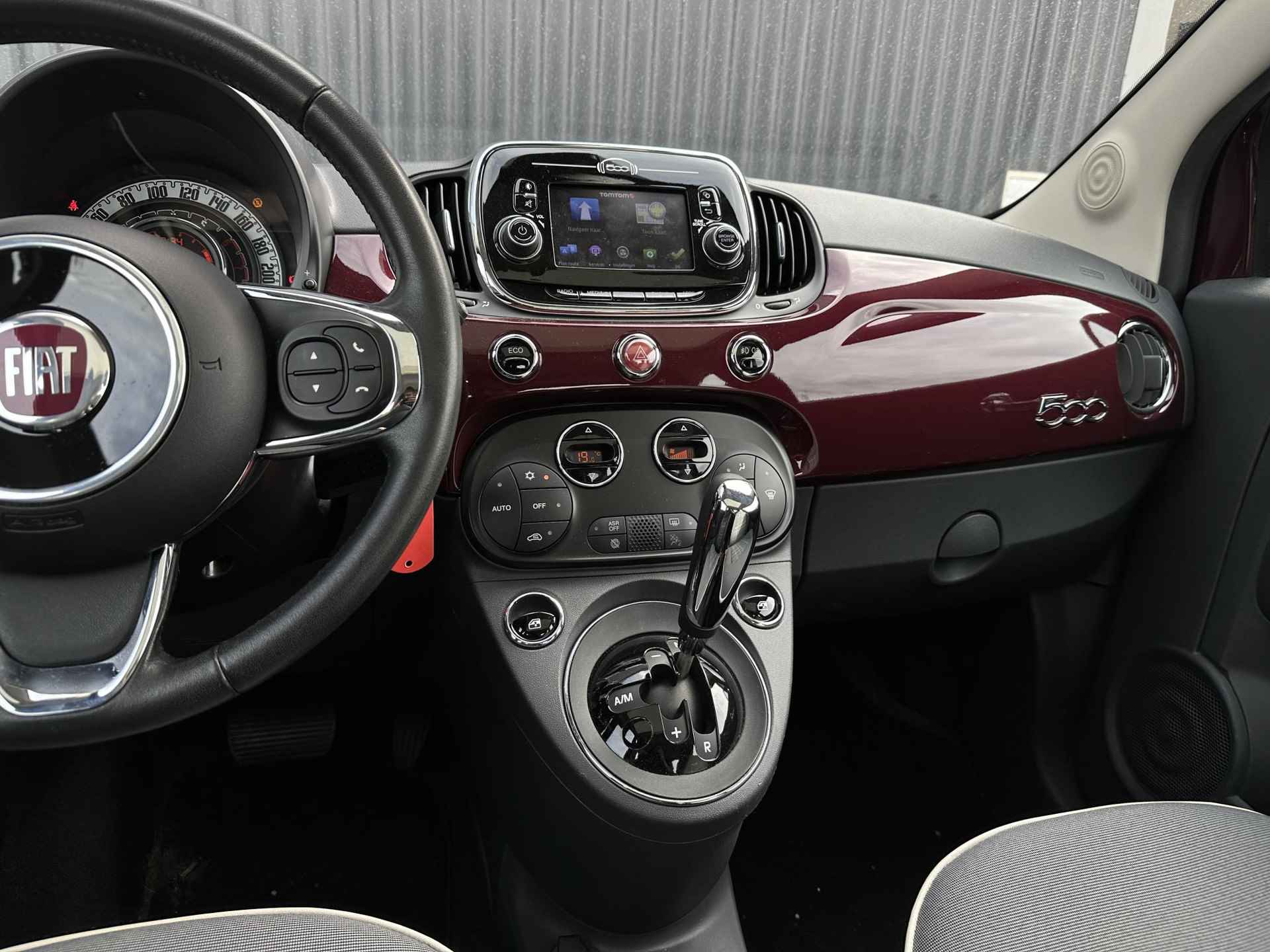 Fiat 500 0.9 TwinAir Turbo Lounge 80pk Aut | Pano | Clima - 9/34