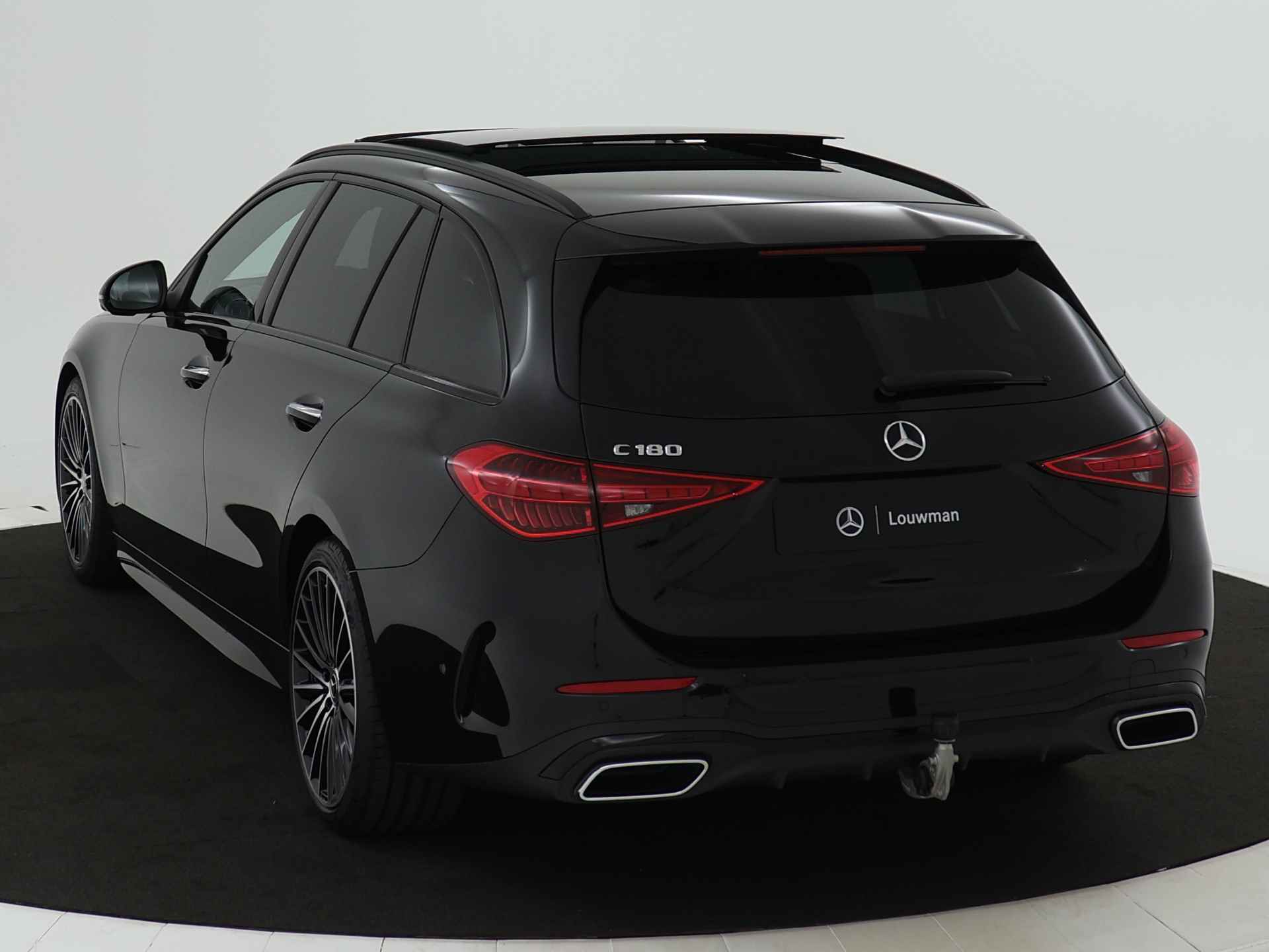 Mercedes-Benz C-Klasse Estate 180 Star Edition AMG Line Plus | Trekhaak | Nightpakket | Parkeerpakket met 360°-camera | KEYLESS GO-comfortpakket | Memorypakket | Burmester® 3D surround sound system | EASY PACK achterklep | - 14/42