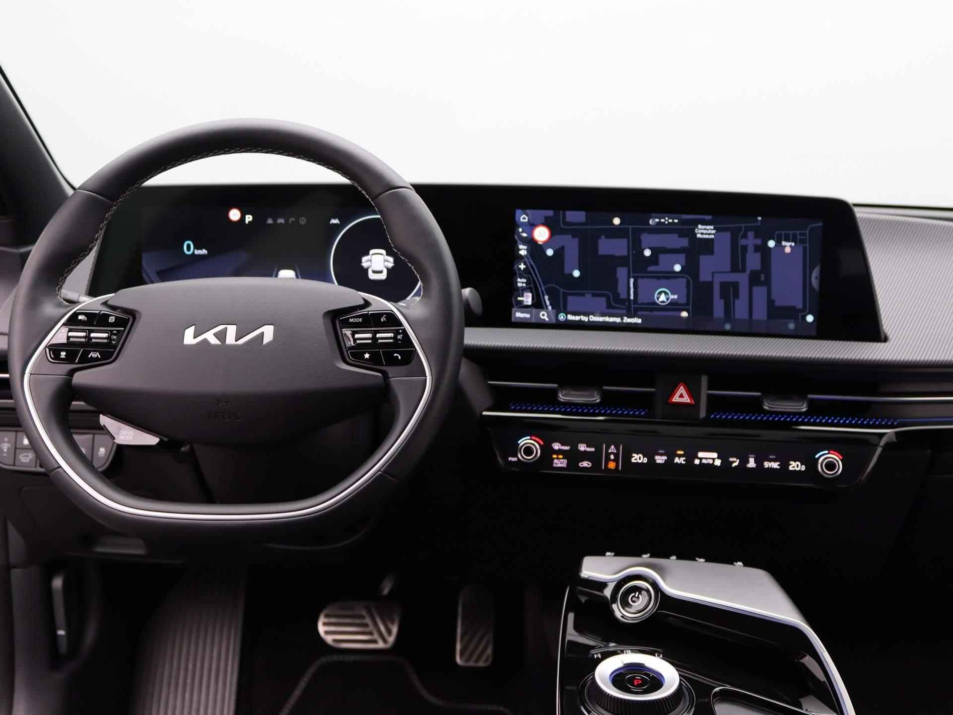 Kia EV6 GT-Line 77.4 kWh | LED | Stoelverwarming | Panoramadak | Apple Carplay - Android Auto - 10/50