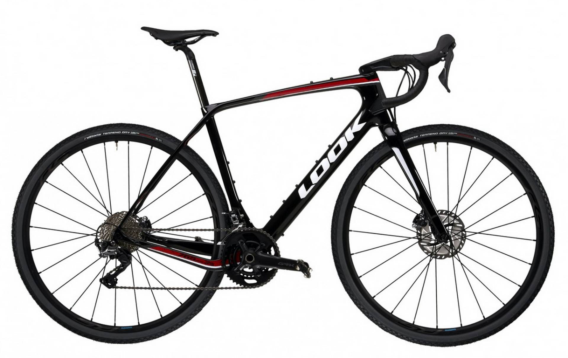 Look 765 Gravel RS Black Red Glossy 53cm M 2021 - 1/1