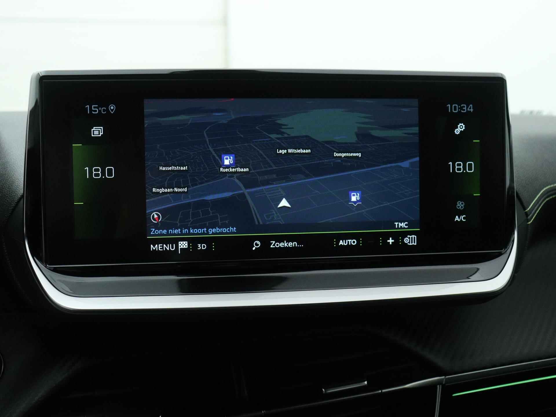 Peugeot 208 GT 100pk Automaat | Navigatie | Camera | Licht Metalen Velgen 17"| Sportstoelen | Parkeersensoren Voor/ Achter - 31/37