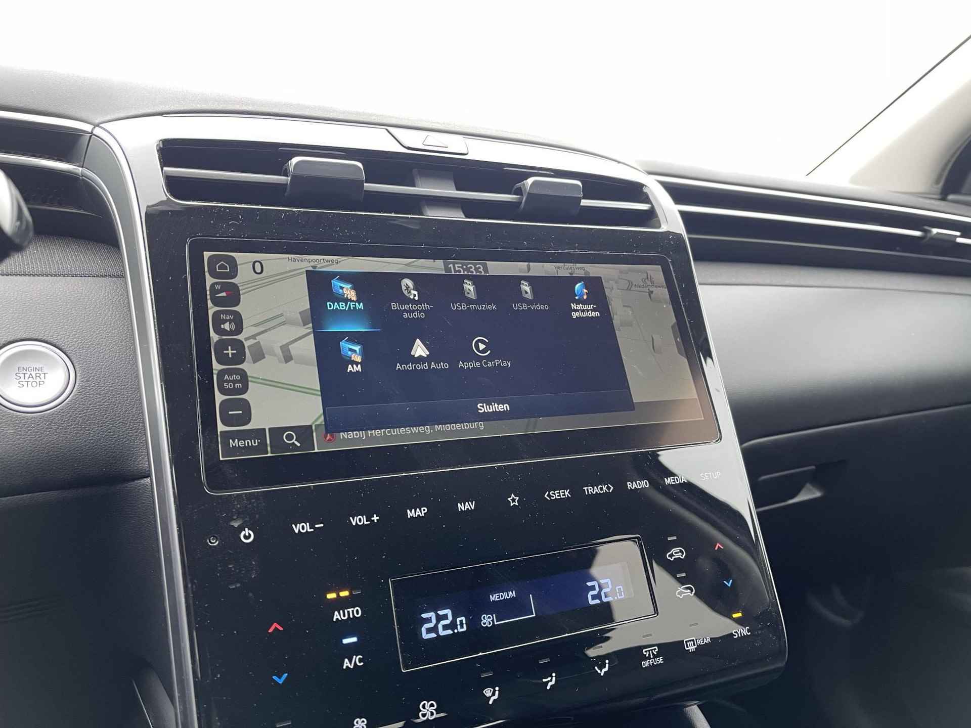 Hyundai Tucson 1.6 T-GDI MHEV Premium | Vol-Leder | Digitaal Instrumentenpaneel | Adapt. Cruise Control | Apple Carplay/Android Auto | Stoelverwarming | Dodehoek Detectie | 360° Camera | Rijklaarprijs! - 18/29