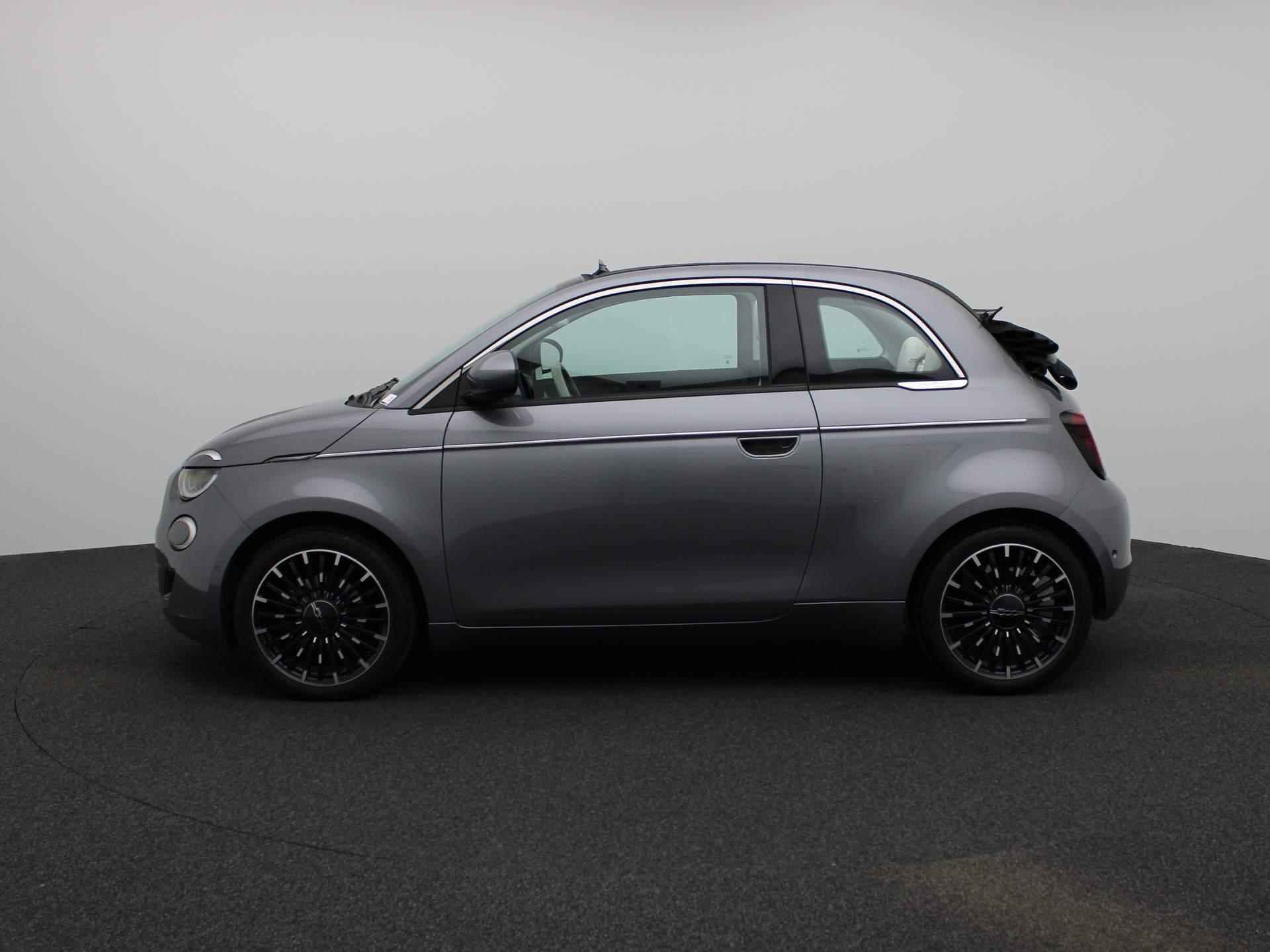 Fiat 500e C La Prima 42 kWh | Leder | Navi | ECC | PDC | LMV | LED | Cam | - 4/36