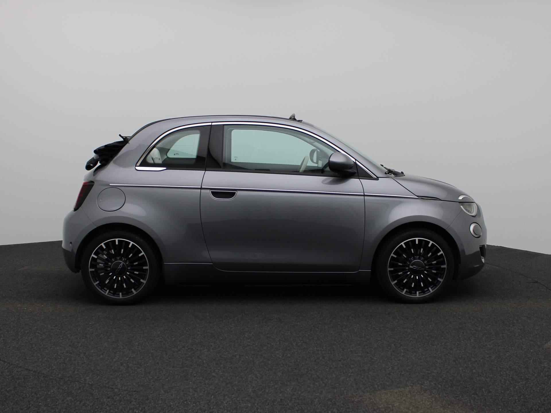 Fiat 500e C La Prima 42 kWh | Leder | Navi | ECC | PDC | LMV | LED | Cam | - 6/36