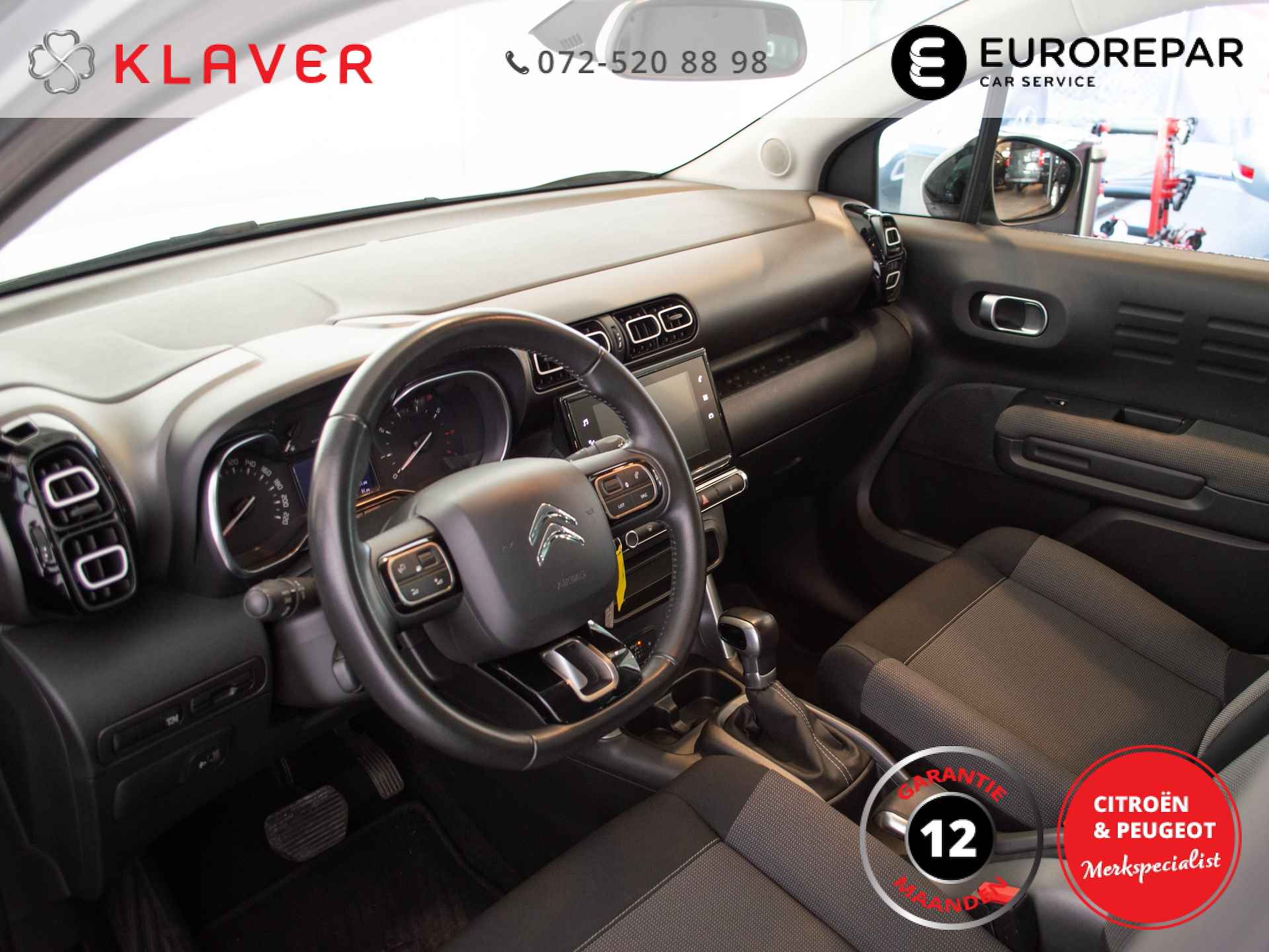 Citroen C3 Aircross 110PK S&S Feel Automaat | Navi | Climate | Sensor achter - 13/33