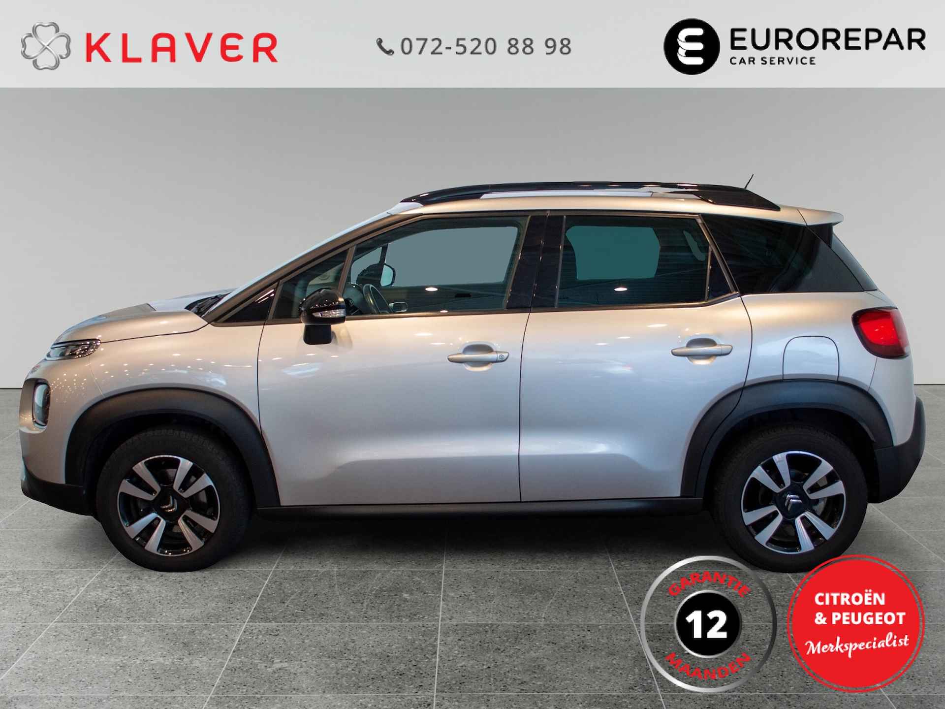 Citroen C3 Aircross 110PK S&S Feel Automaat | Navi | Climate | Sensor achter - 4/33