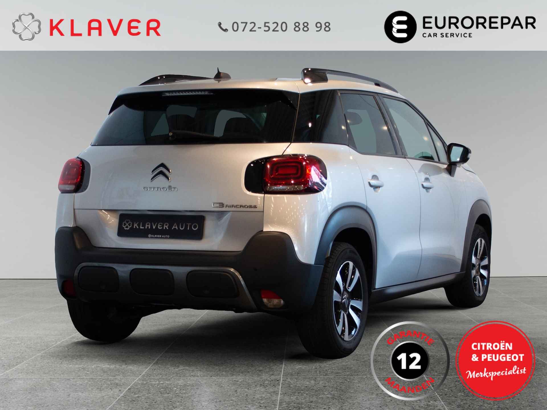 Citroen C3 Aircross 110PK S&S Feel Automaat | Navi | Climate | Sensor achter - 5/33