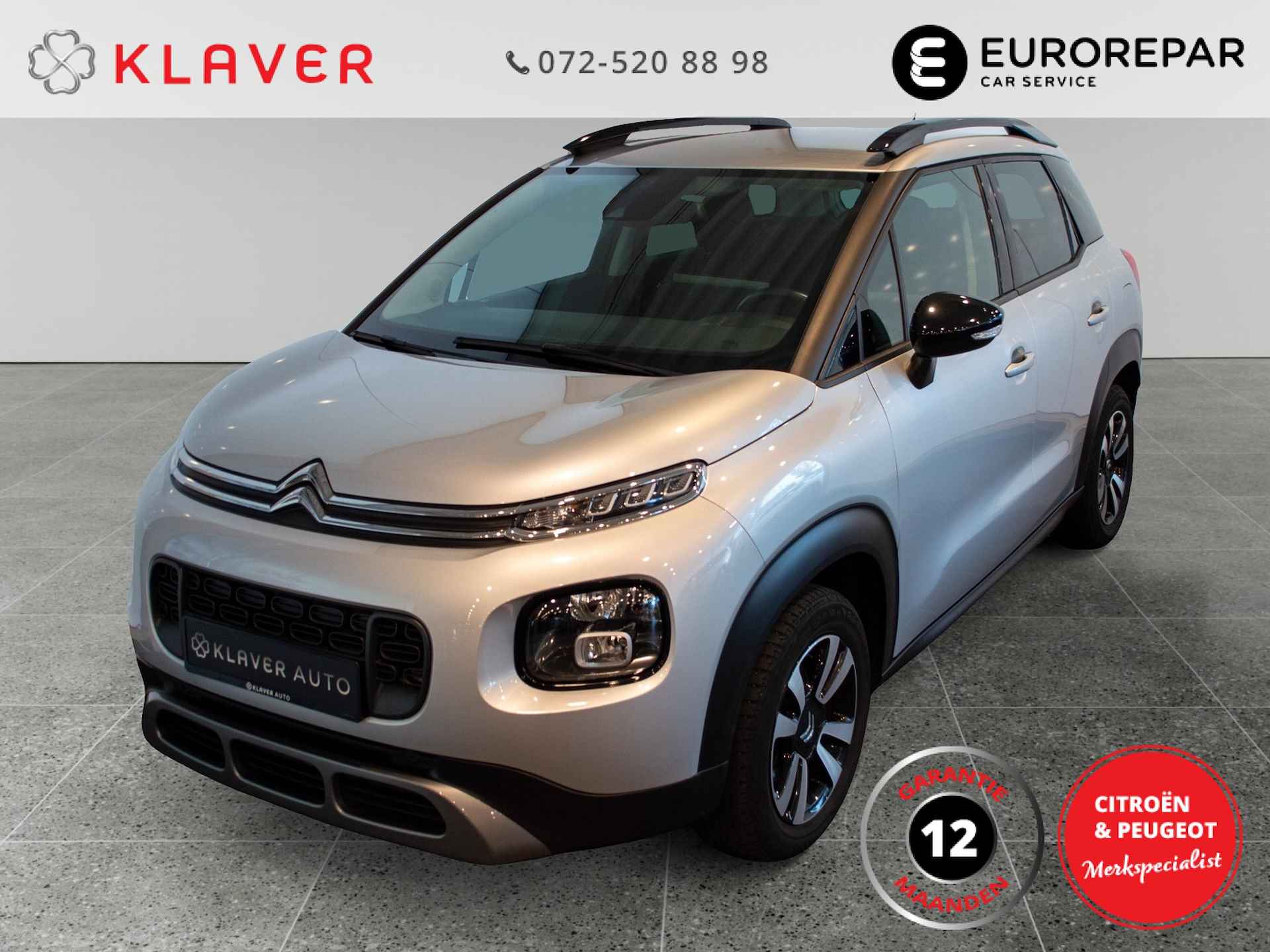 Citroen C3 Aircross 110PK S&S Feel Automaat | Navi | Climate | Sensor achter - 8/33