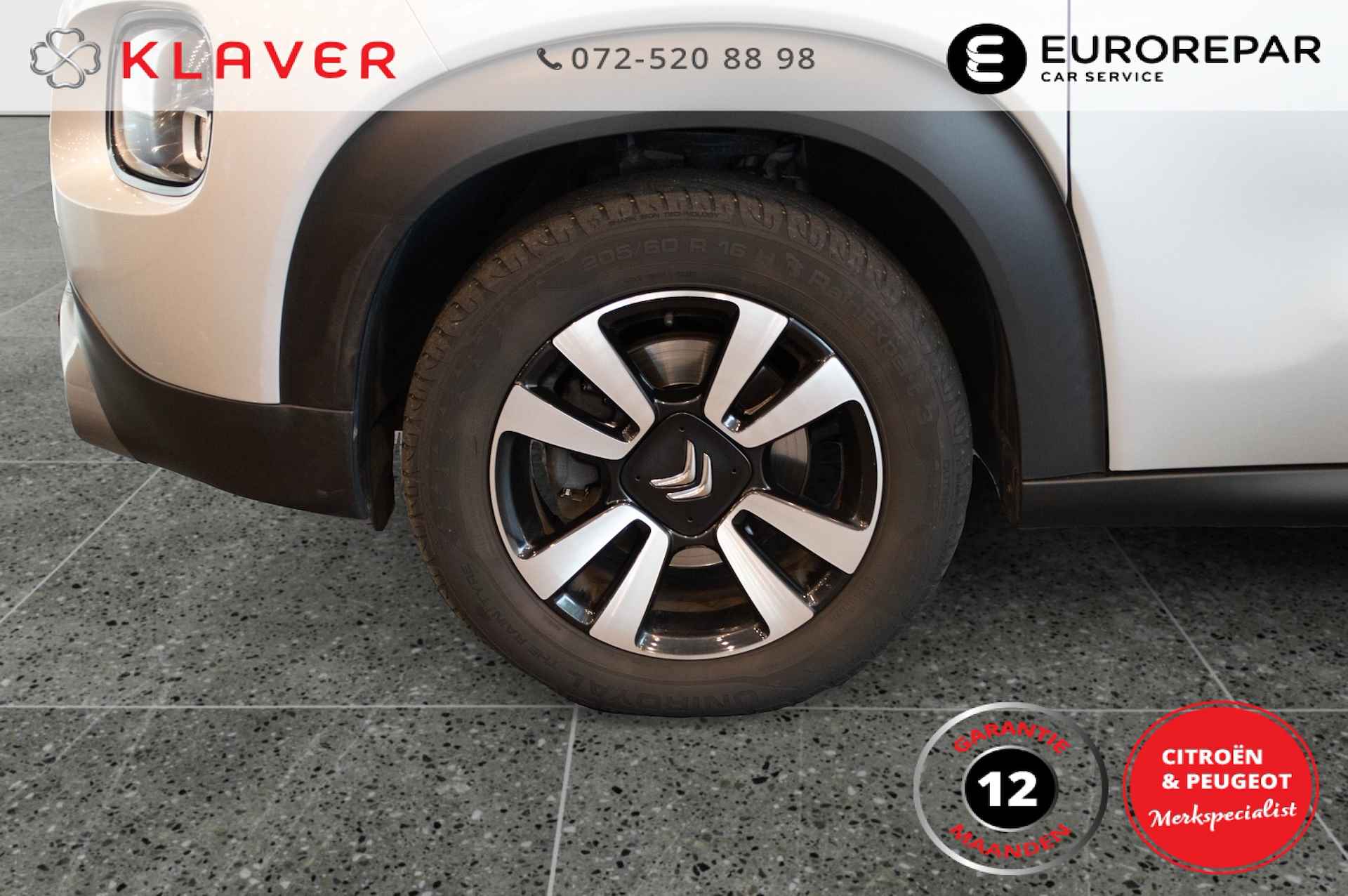 Citroen C3 Aircross 110PK S&S Feel Automaat | Navi | Climate | Sensor achter - 10/33