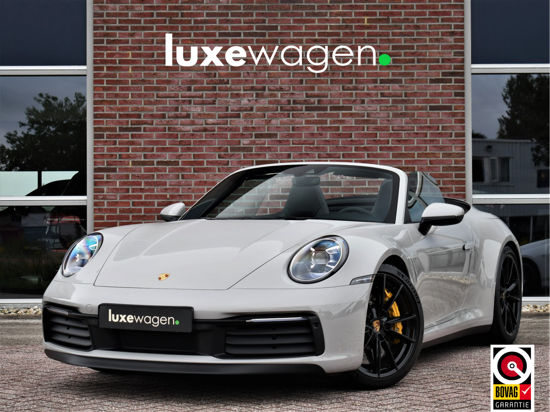 Porsche 911 Cabriolet 3.0 Carrera 4S 450pk Ceramic | Kreide | Chrono | Sportuitlaat | Bose