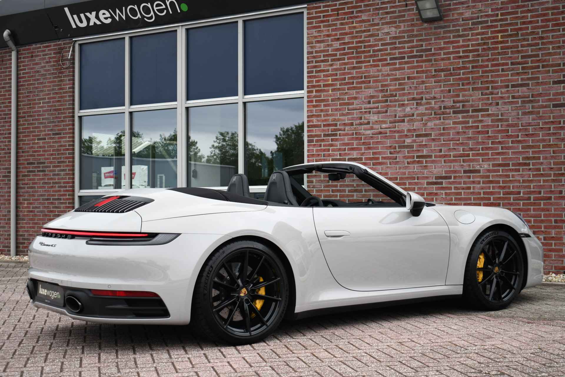 Porsche 911 Cabriolet 3.0 Carrera 4S 450pk Ceramic | Kreide | Chrono | Sportuitlaat | Bose - 6/85