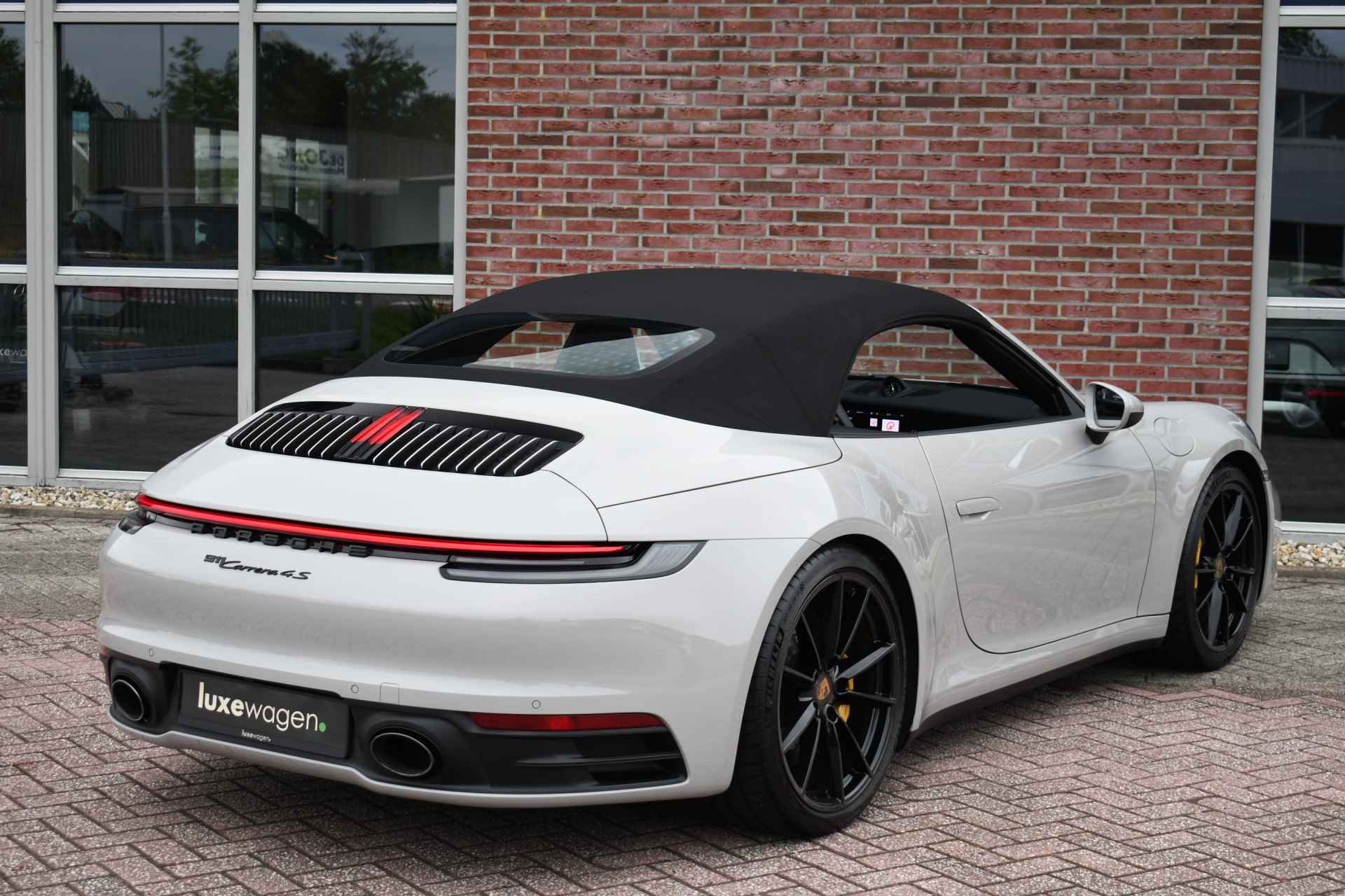 Porsche 911 Cabriolet 3.0 Carrera 4S 450pk Ceramic | Kreide | Chrono | Sportuitlaat | Bose - 32/85