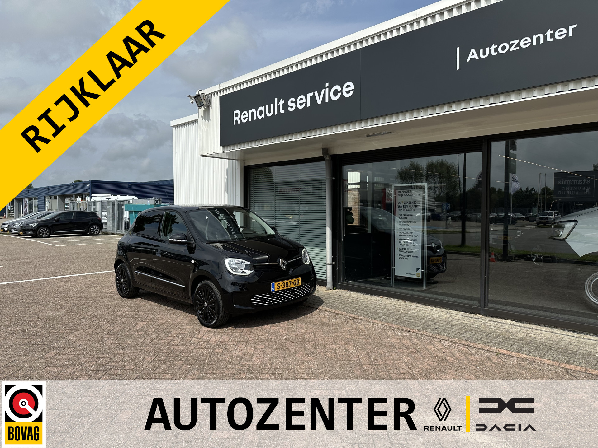 Renault Twingo Z.E. R80 E-Tech Série Limitée Urban Night 22 kWh | stoelverwarming | camera | navigatie | koopaccu | nog Eur 2.000 subsidie mogelijk!  | tijdelijk gratis Top Afleverpakket twv Eur 695