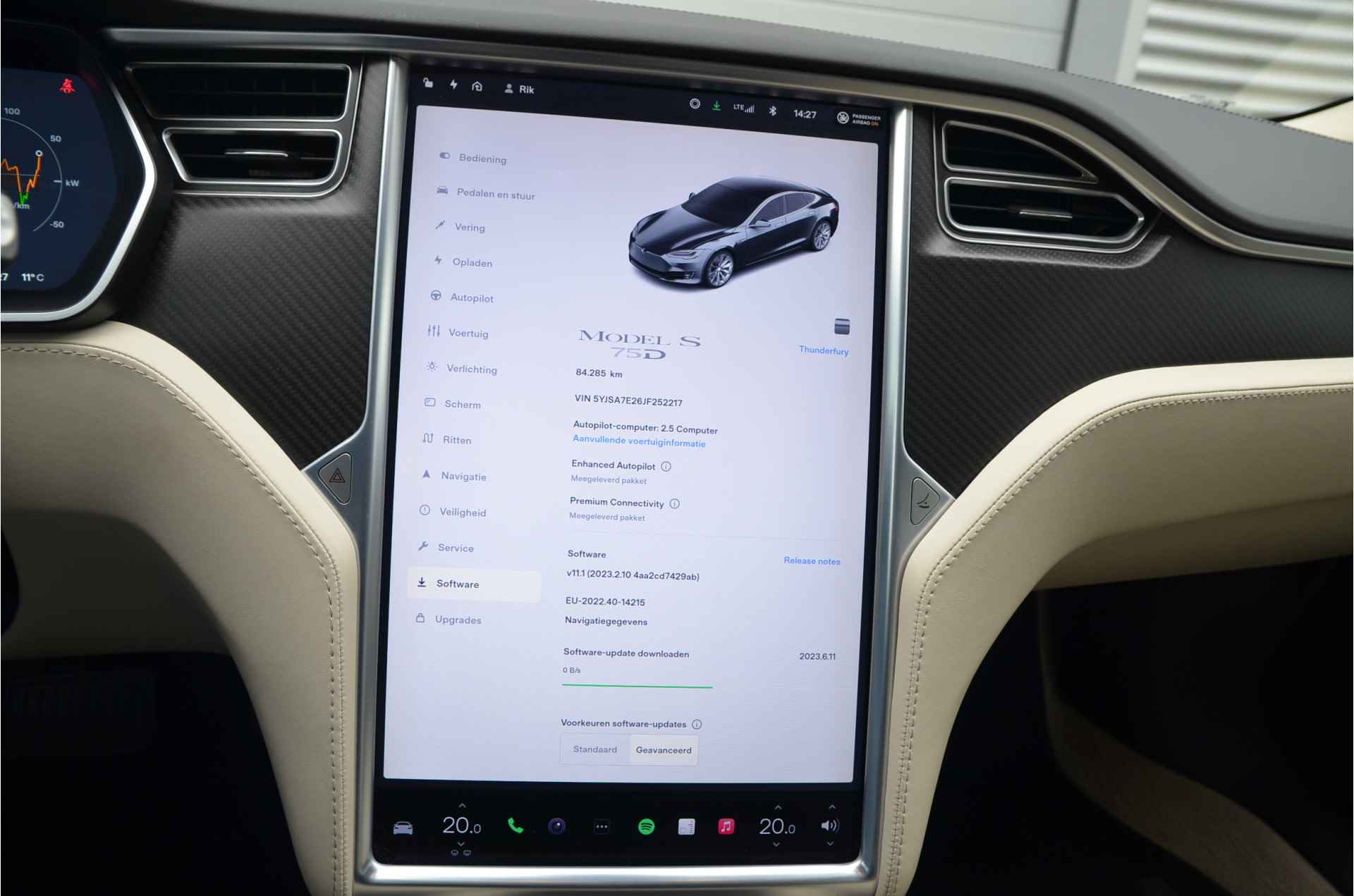 Tesla Model S 75D (4x4) Enhanced AutoPilot2.5, Rijklaar prijs - 21/33