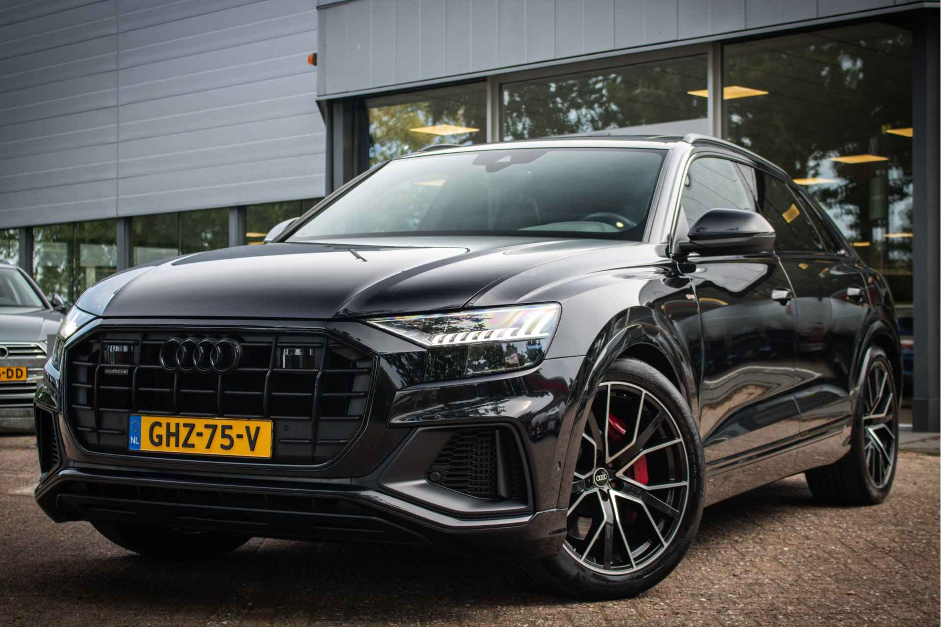 Audi Q8 60 TFSI e 462pk quattro Competition | Pano | Lucht | S-Zetels | Trekhaak | B&O | ACC | Matrix | Camera | 22-Inch - 10/32