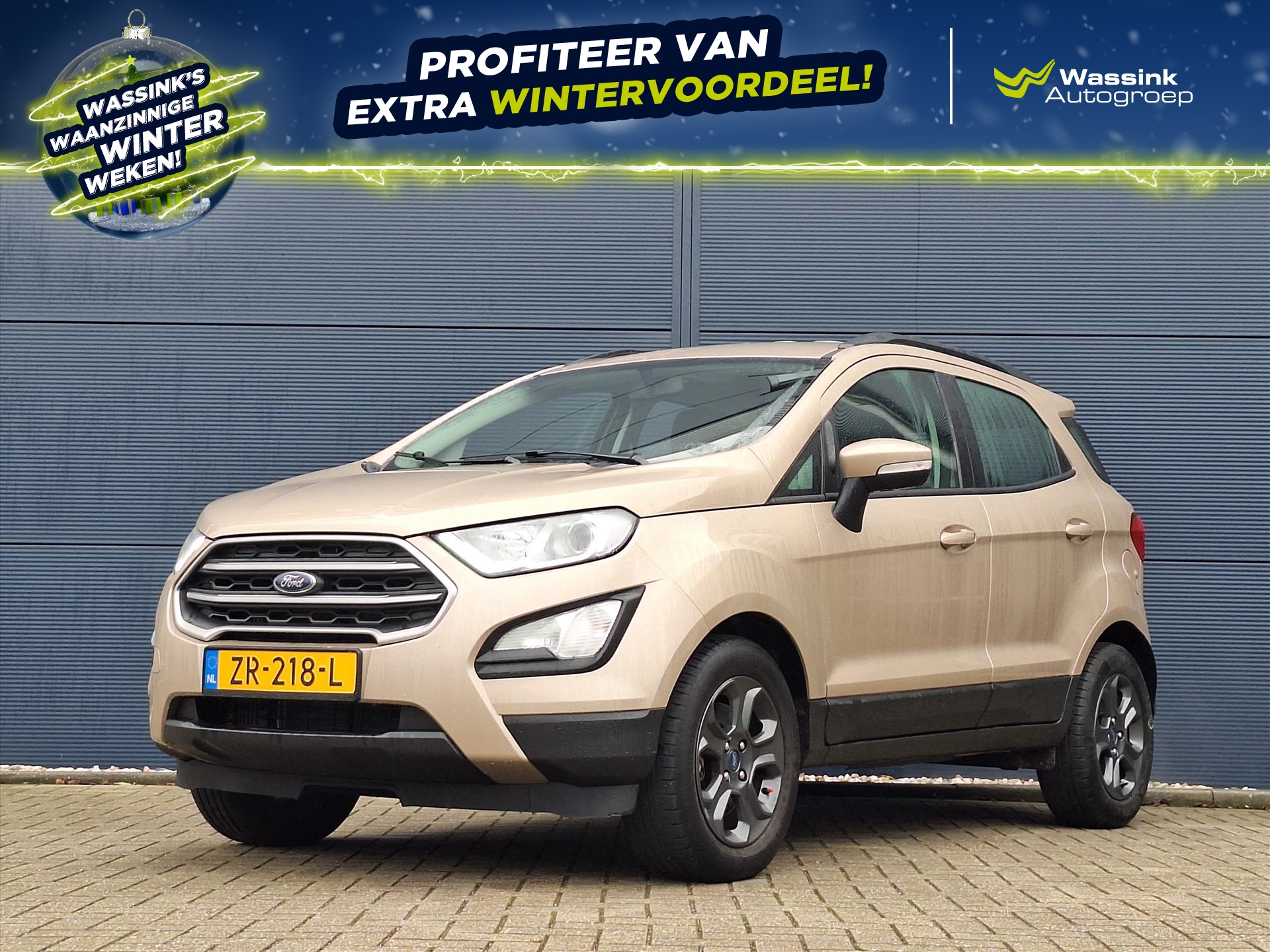 FORD Ecosport 1.0 EcoBoost 125pk Trend Ultimate | Navigatie | Airco | Parkeersensoren Achter | MAAR 21000 KILOMETER!!!|