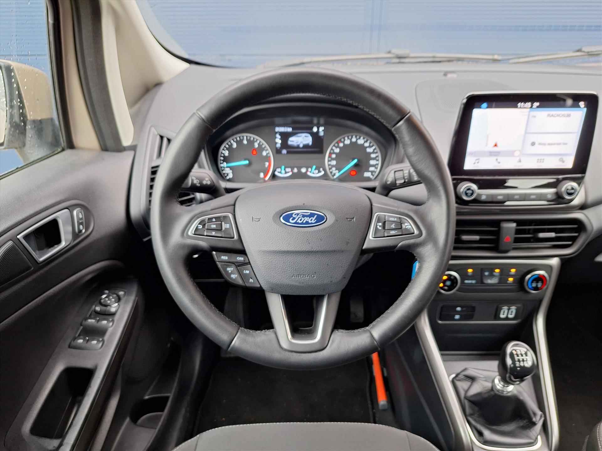 FORD Ecosport 1.0 EcoBoost 125pk Trend Ultimate | Navigatie | Airco | Parkeersensoren Achter | MAAR 21000 KILOMETER!!!| - 9/32