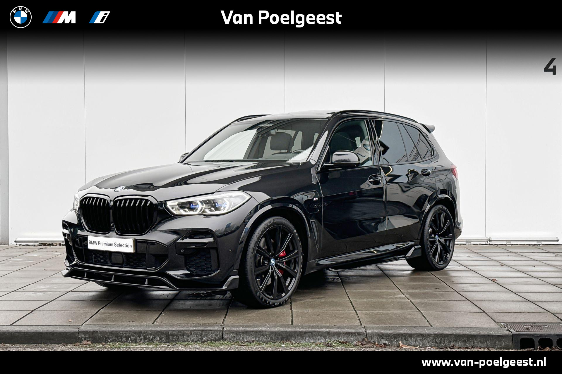 BMW X5 xDrive45e High Executive M-Sport / Co-Pilot Pack / 22" / Stuurwielrandverwarming / Soft Close / Trekhaak / Panoramadak / Head Up Display / Comfort Access / Getinte Ramen / Stoelventilatie / Stoelverwarming voor en achter