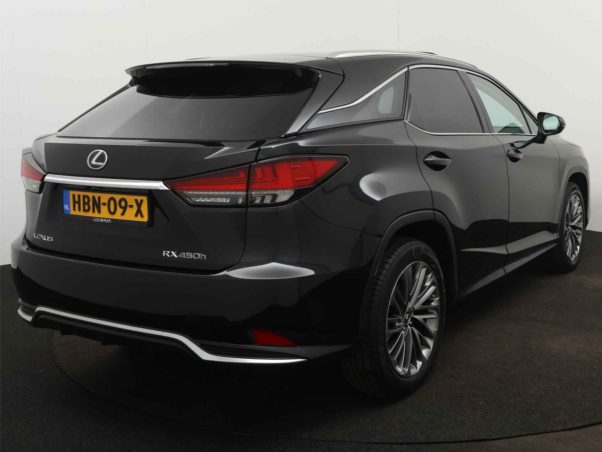 Lexus RX 450h AWD President Line Limited | Panoramadak | Stoelverwarming en koeling | Mark Levinson audio | Navigatie | Leder | 360 Camera | - 18/50