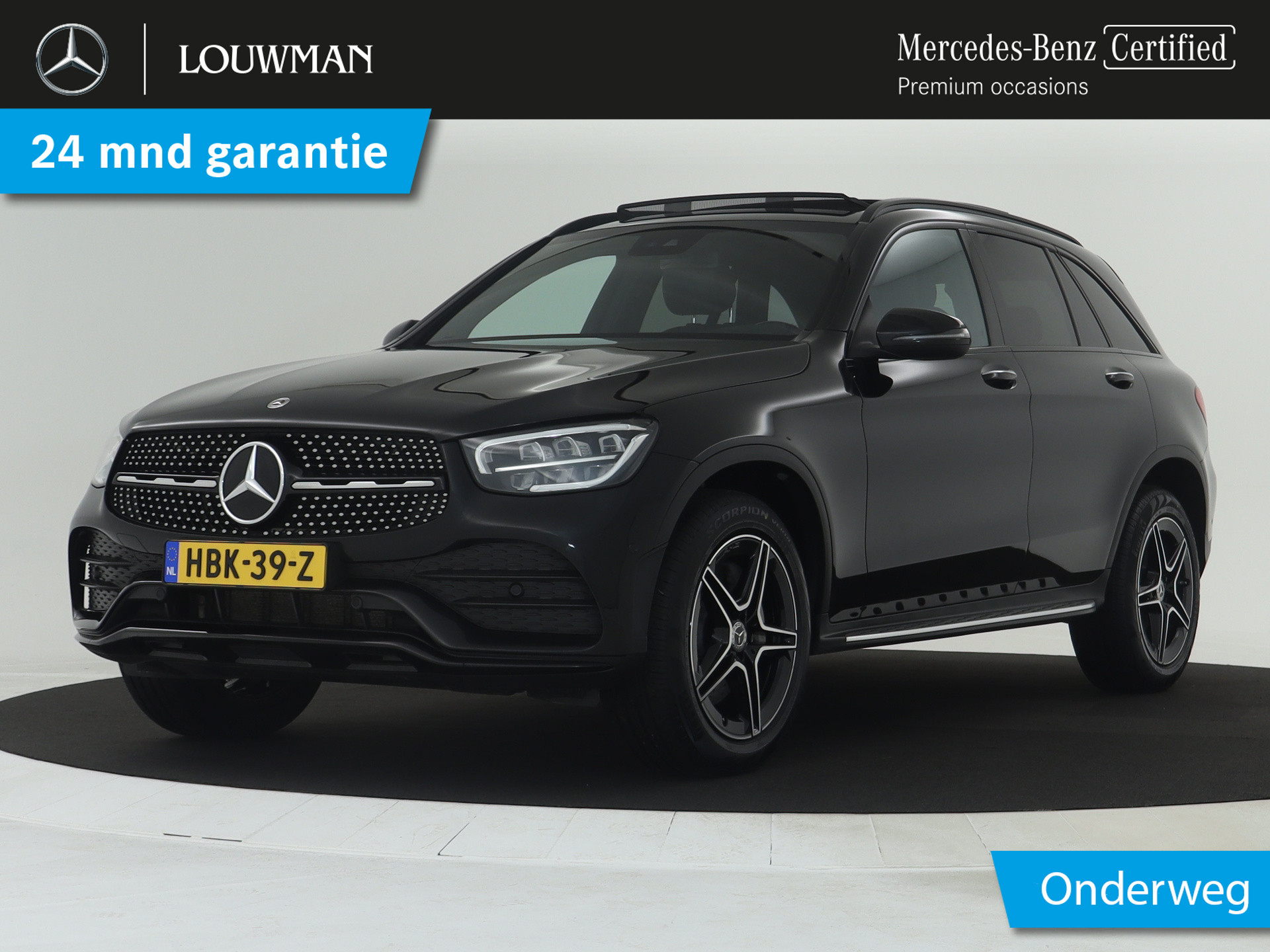 Mercedes-Benz GLC 300 e AMG Plug-In Hybride | Panormadak | Trekhaak | Inclusief 24 maanden MB Certified garantie voor Europa.